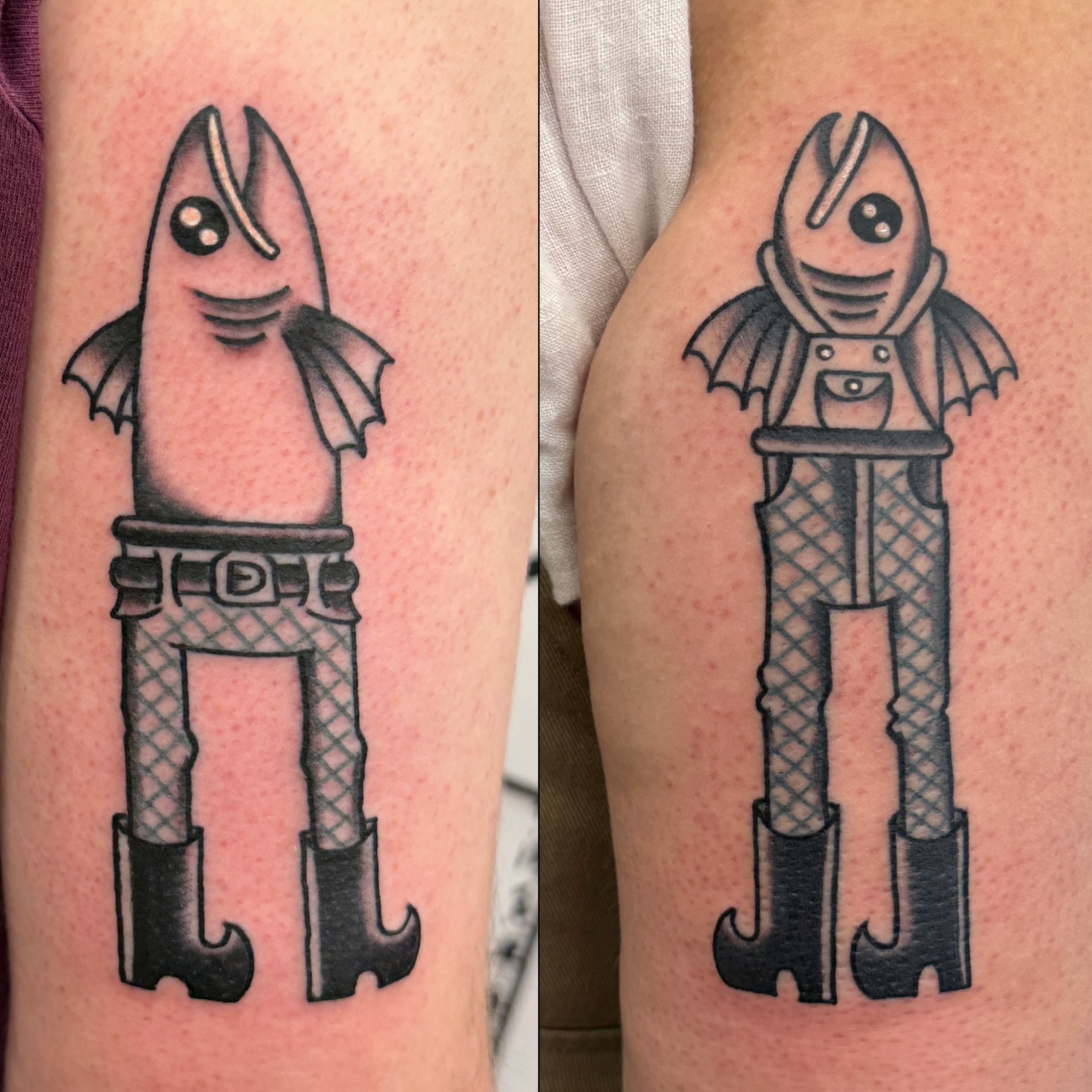 Tattoo by @franztattooist — black_and_grey
