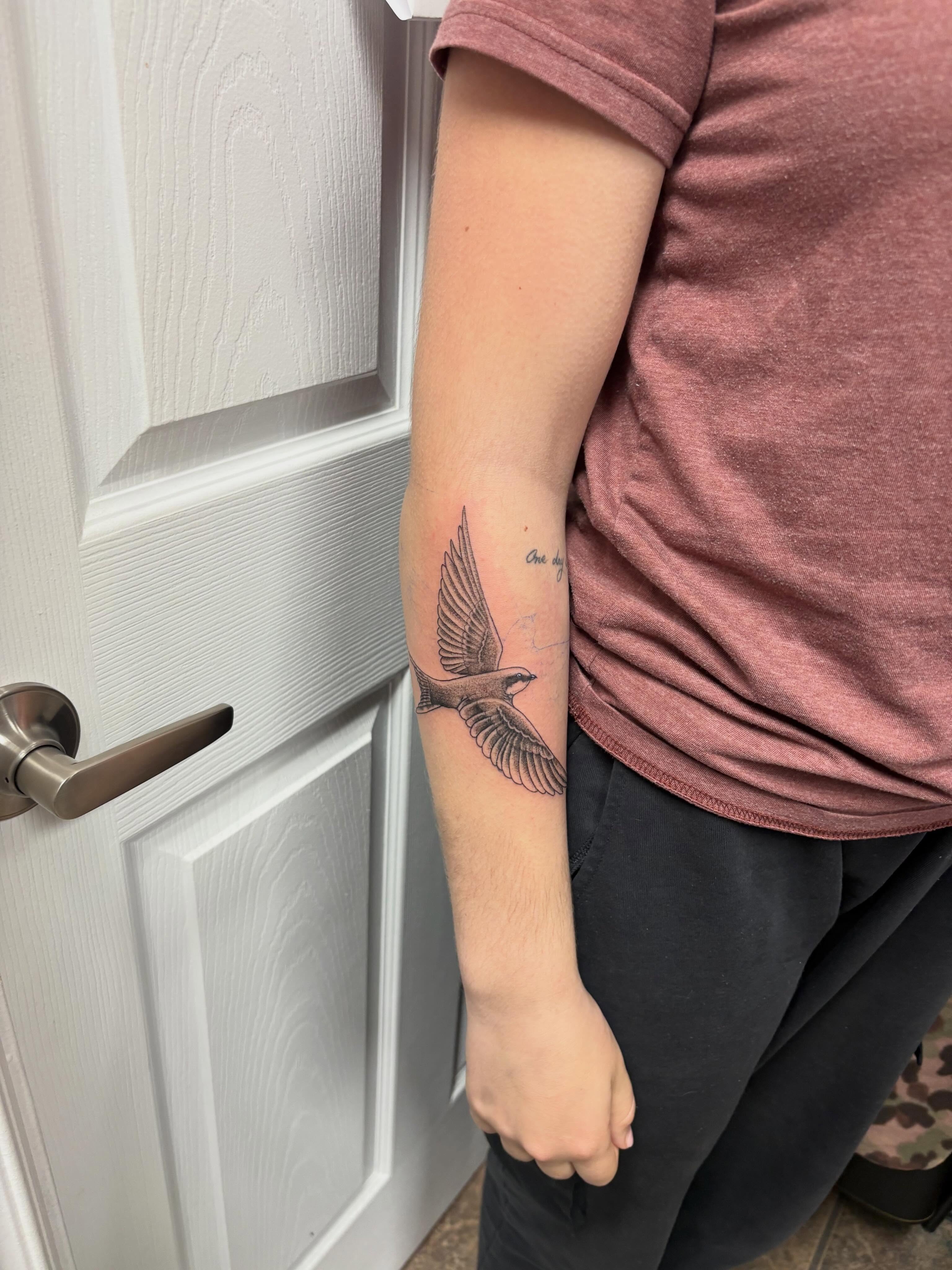 Tattoo by @jennas_drawings — black_and_grey