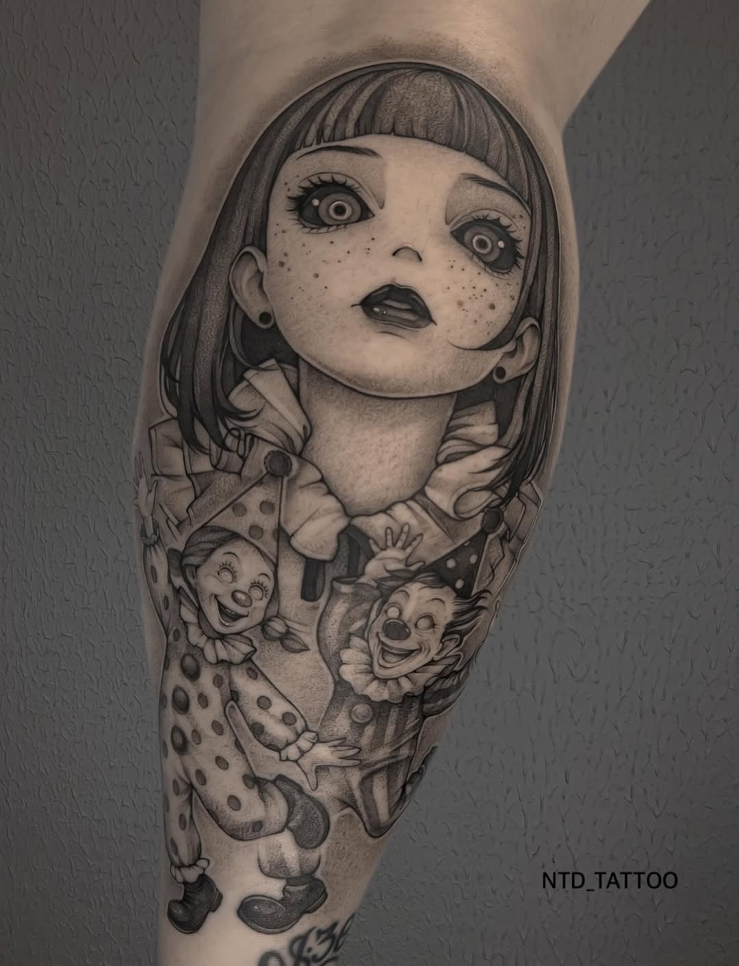 Tattoo by @ntd_tattoo — dark_realism, black_and_grey