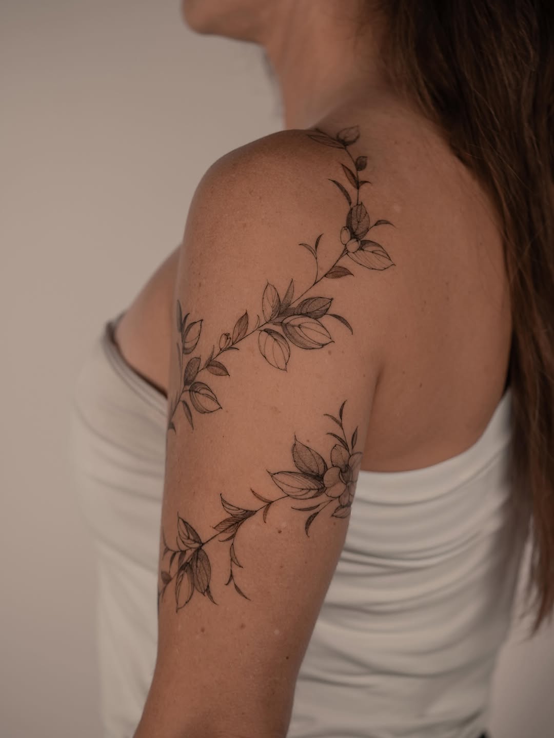 Tattoo by @shekhme — fine_line, black_and_grey