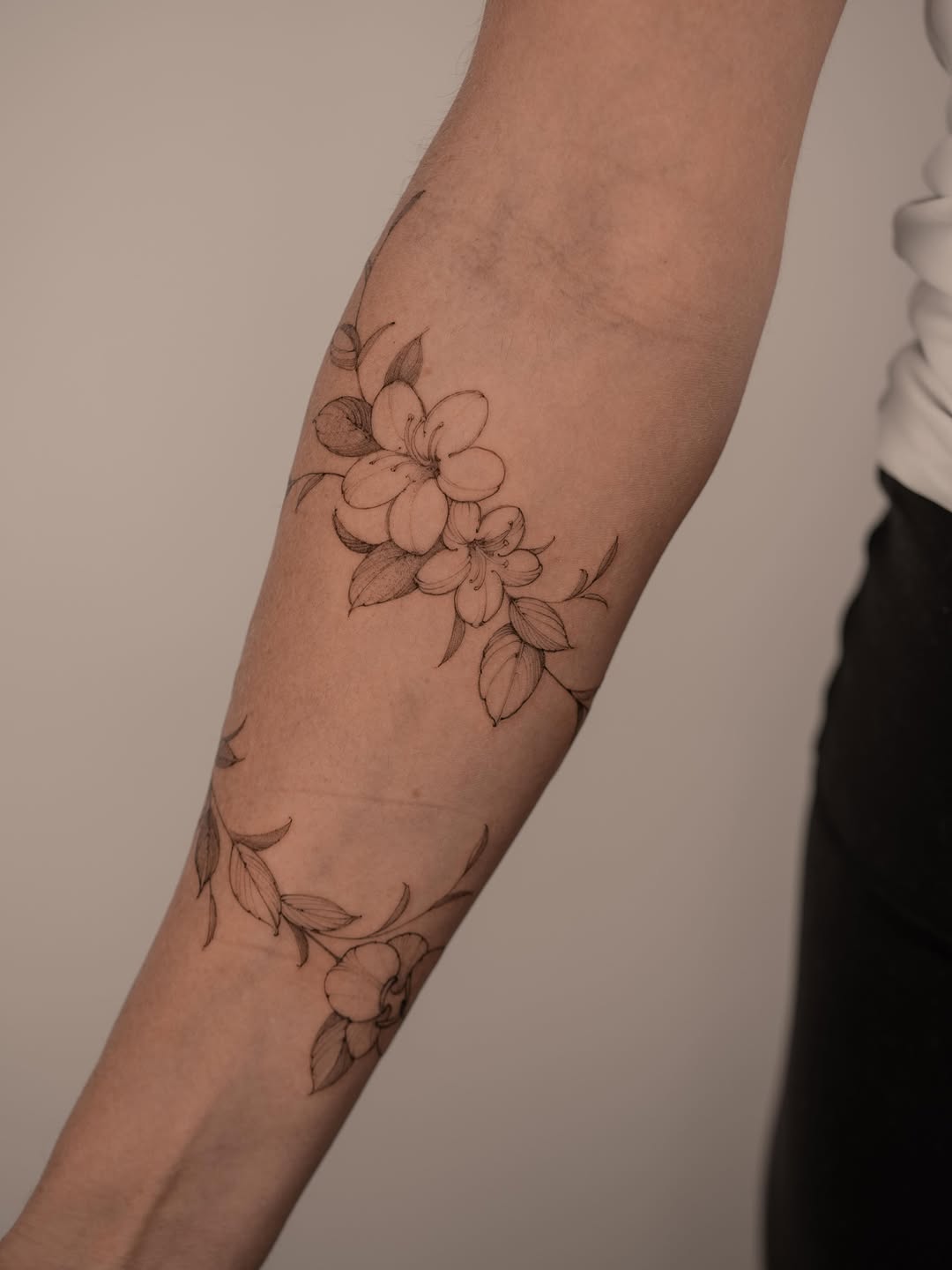 Tattoo by @shekhme — fine_line, black_and_grey