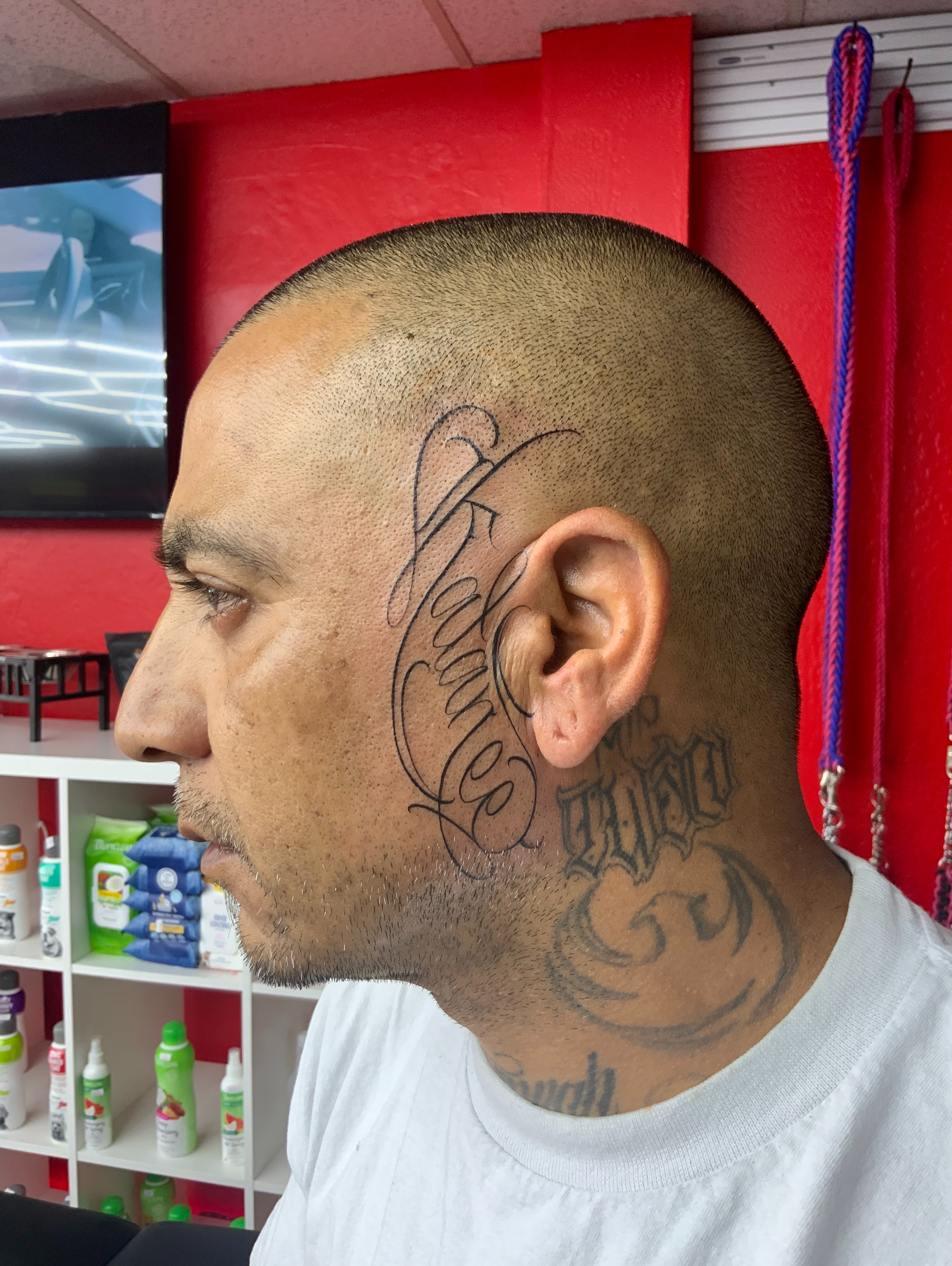Tattoo by @paul_racks — lettering_script