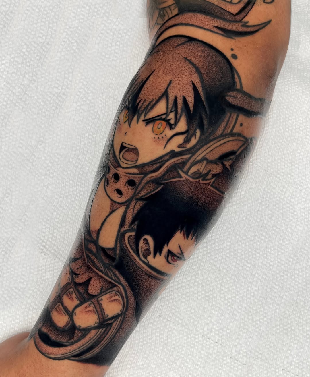Tattoo by @a.v.tattoos — anime