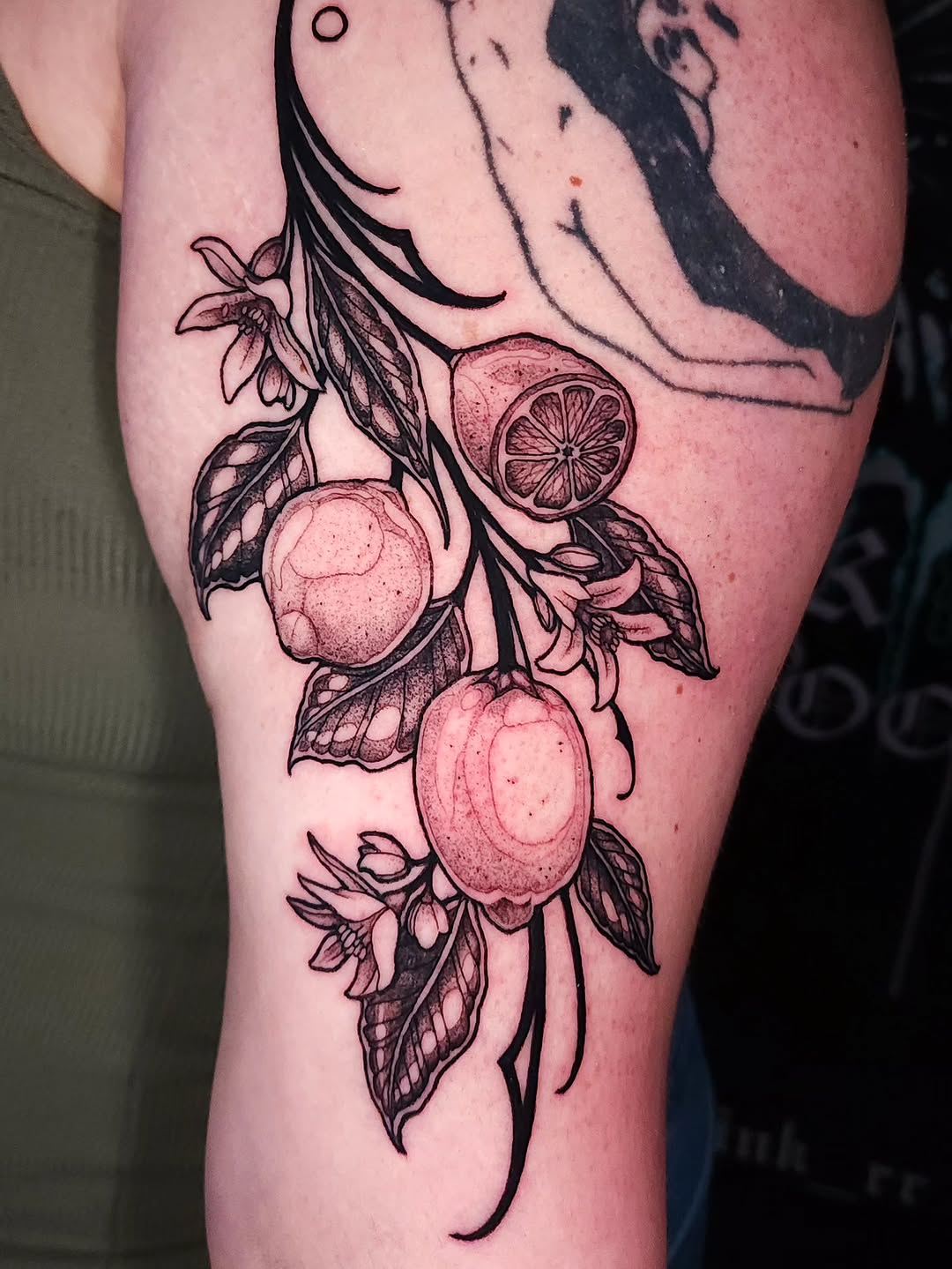 Tattoo by @inkeyestattoo — fine_line, black_and_grey