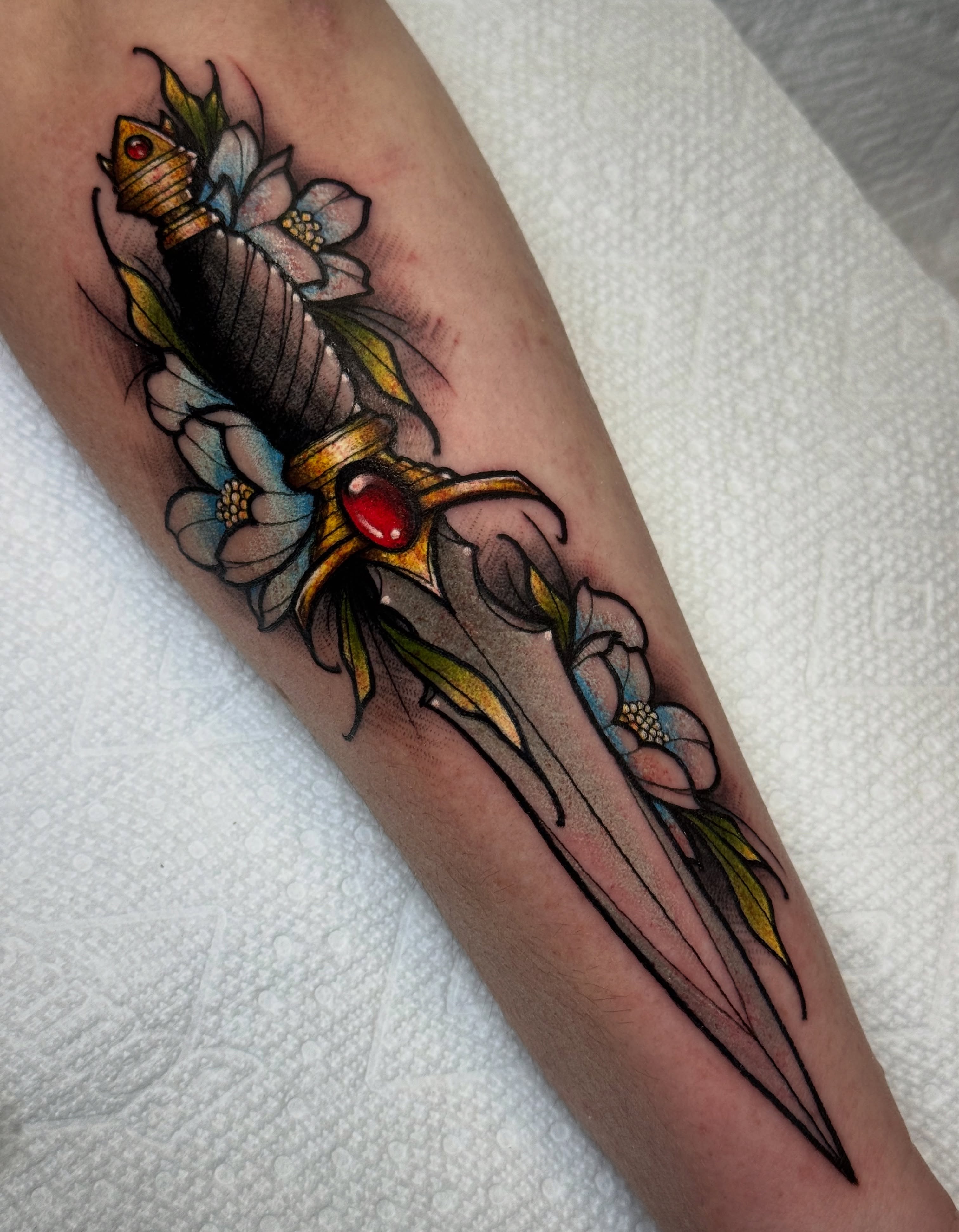 Tattoo by @themactatty — american_traditional