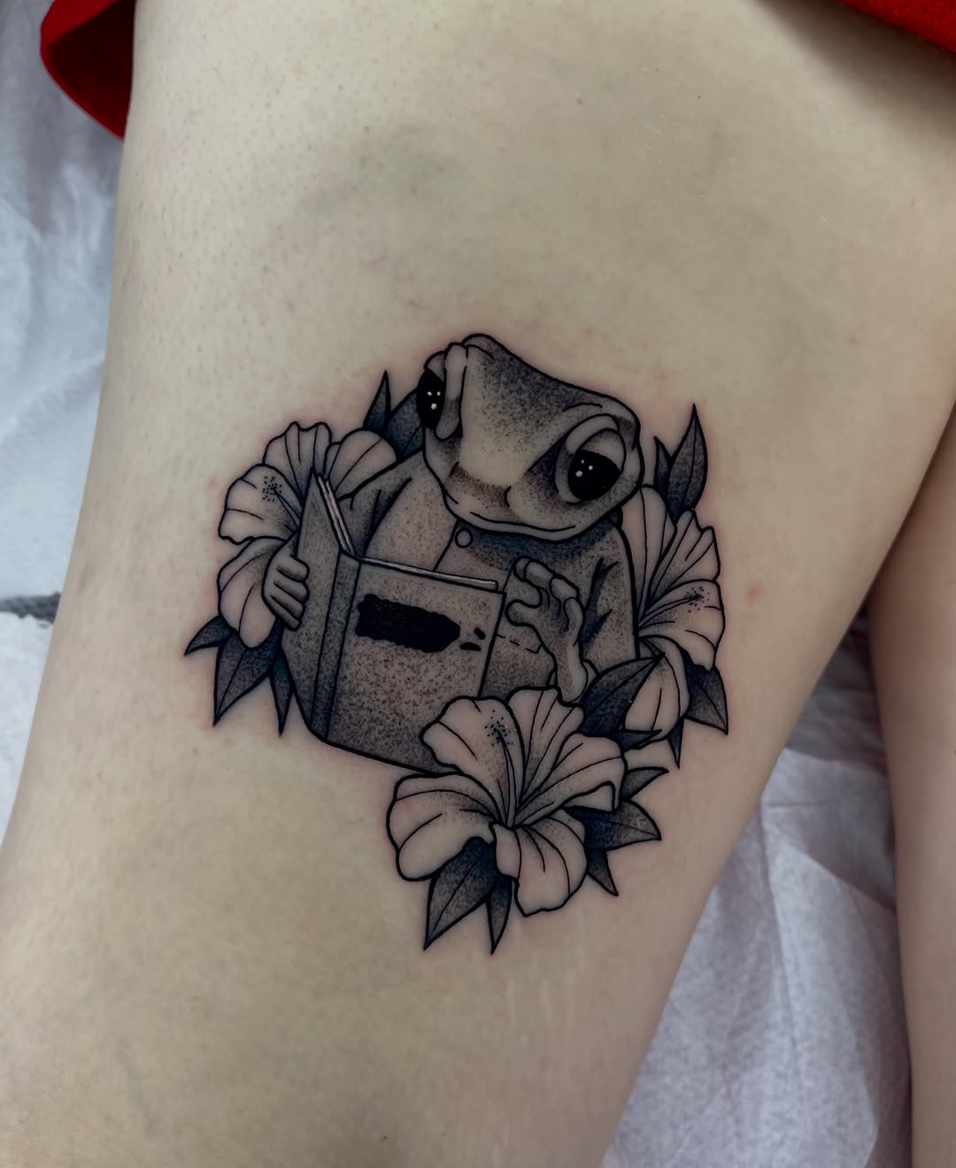 Tattoo by @a.v.tattoos — black_and_grey, realism