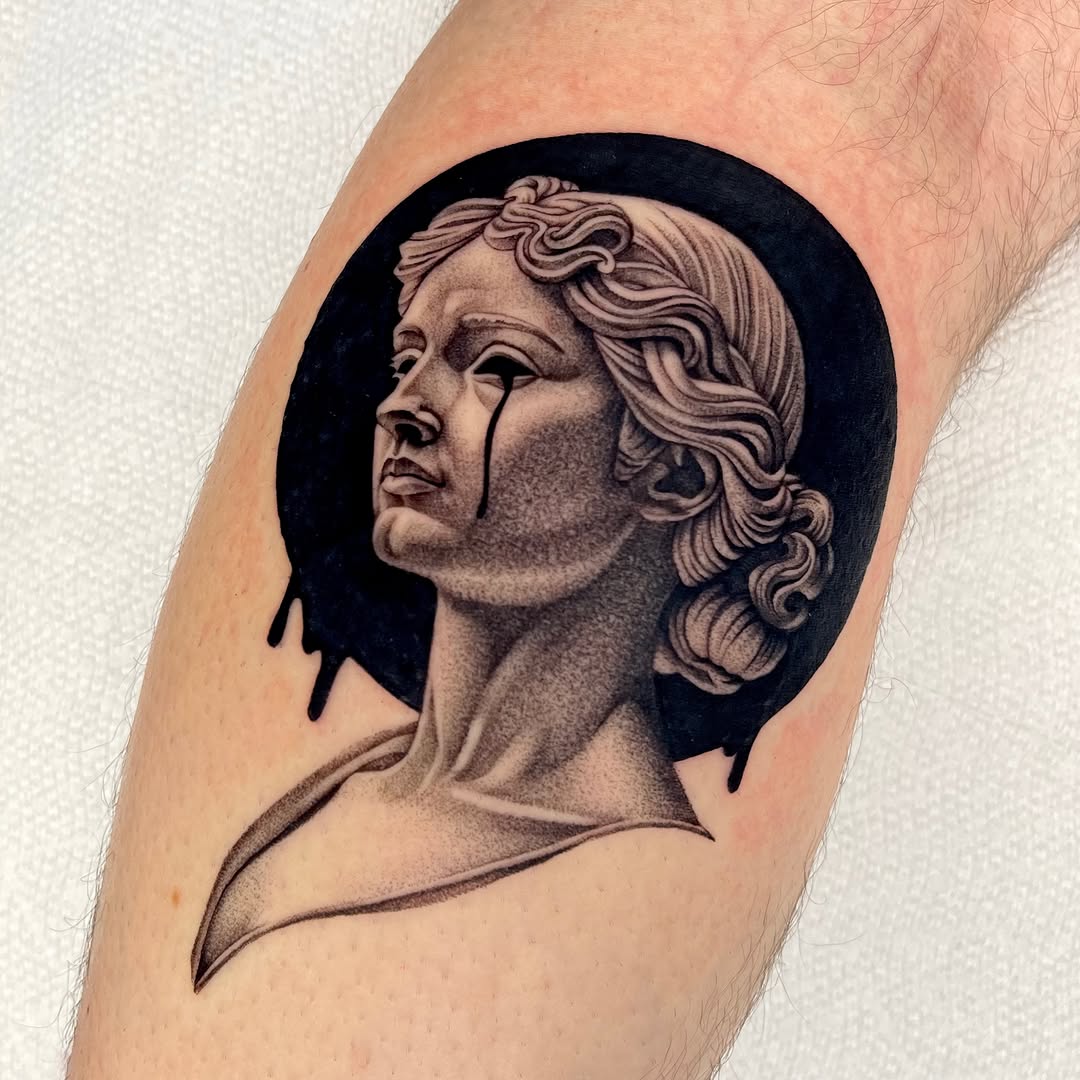 Tattoo by @a.v.tattoos — black_and_grey, realism