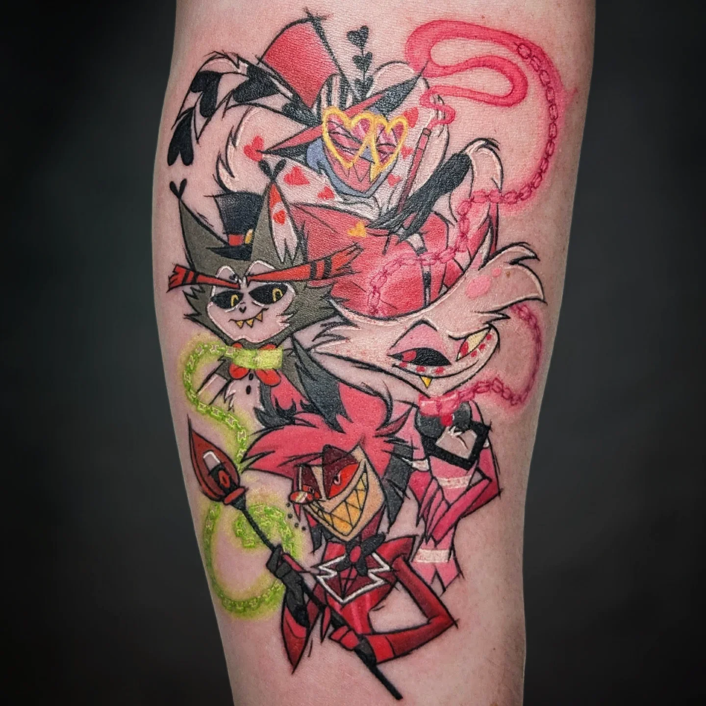 Tattoo by @inkedmongoose — anime, illustrative