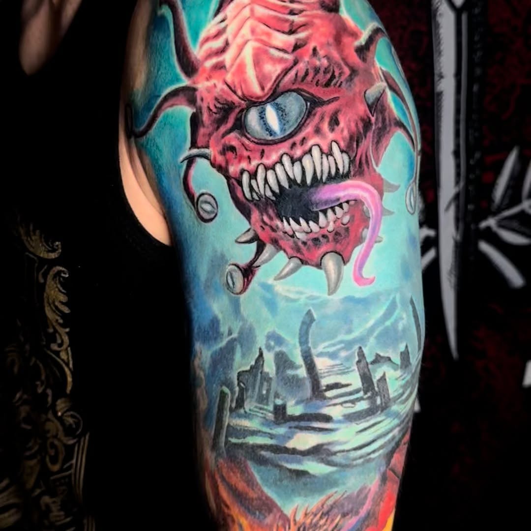 Tattoo by @jamieleeparker — realism, dark_realism