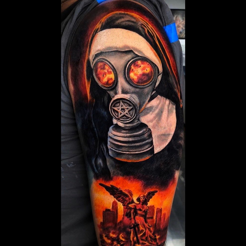 Tattoo by @jamieleeparker — realism, dark_realism