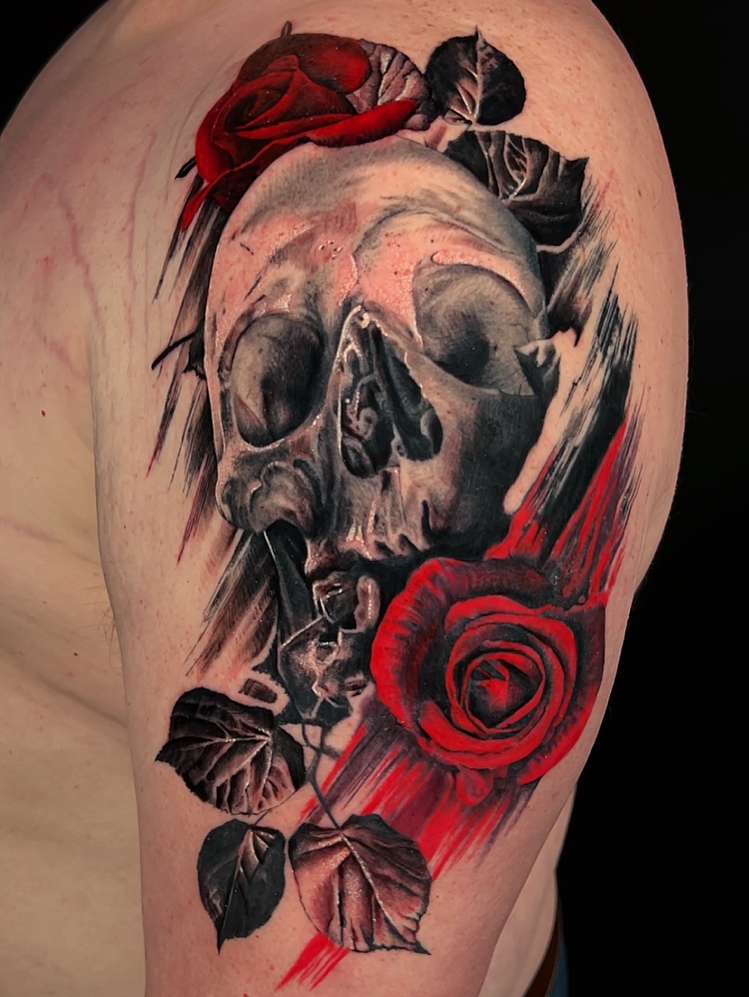 Tattoo by @em.j.francis — realism, trash_polka
