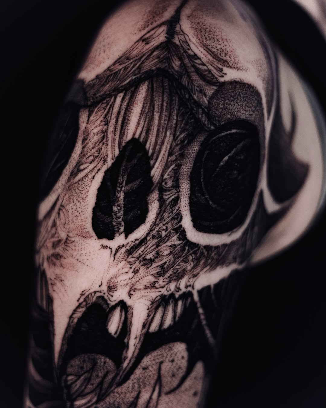Tattoo by @sflpczk — black_and_grey, realism
