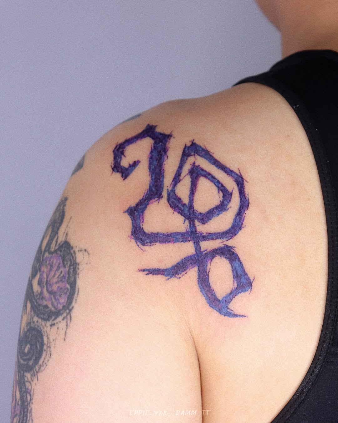 Tattoo by @xx__damm_tt โ lettering_script