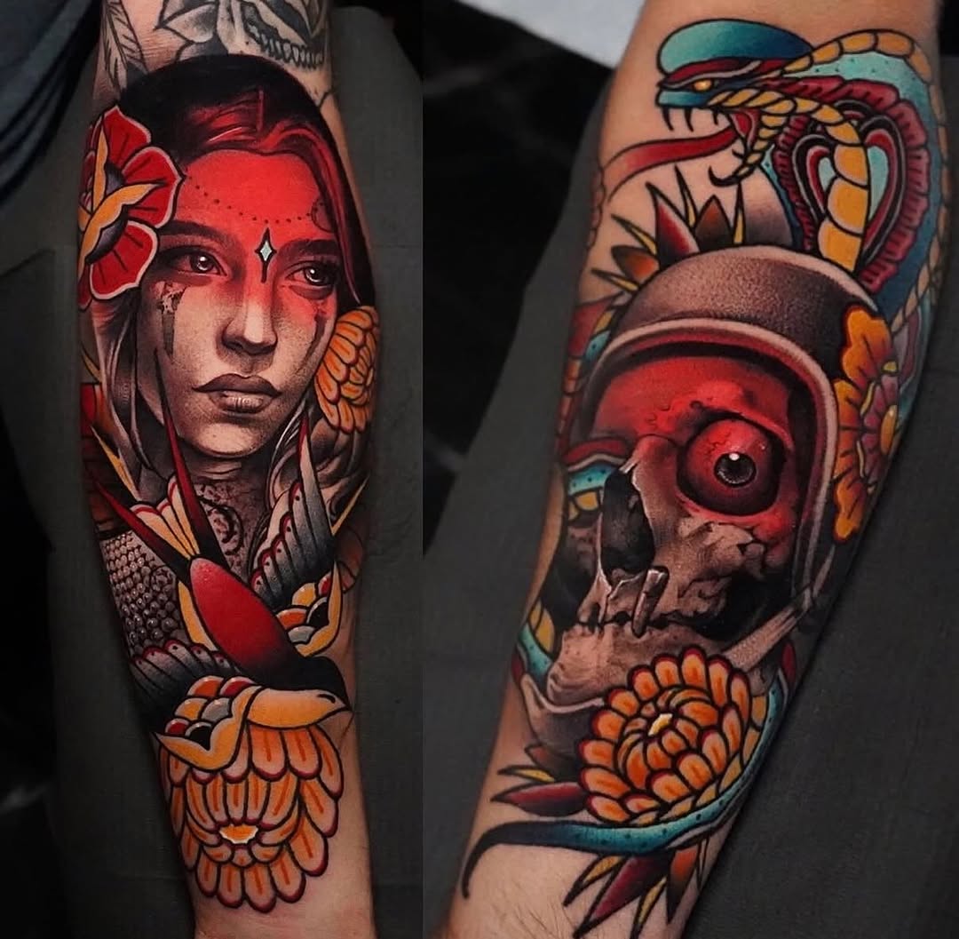 Tattoo by @donboostattoos — neo_traditional, realism