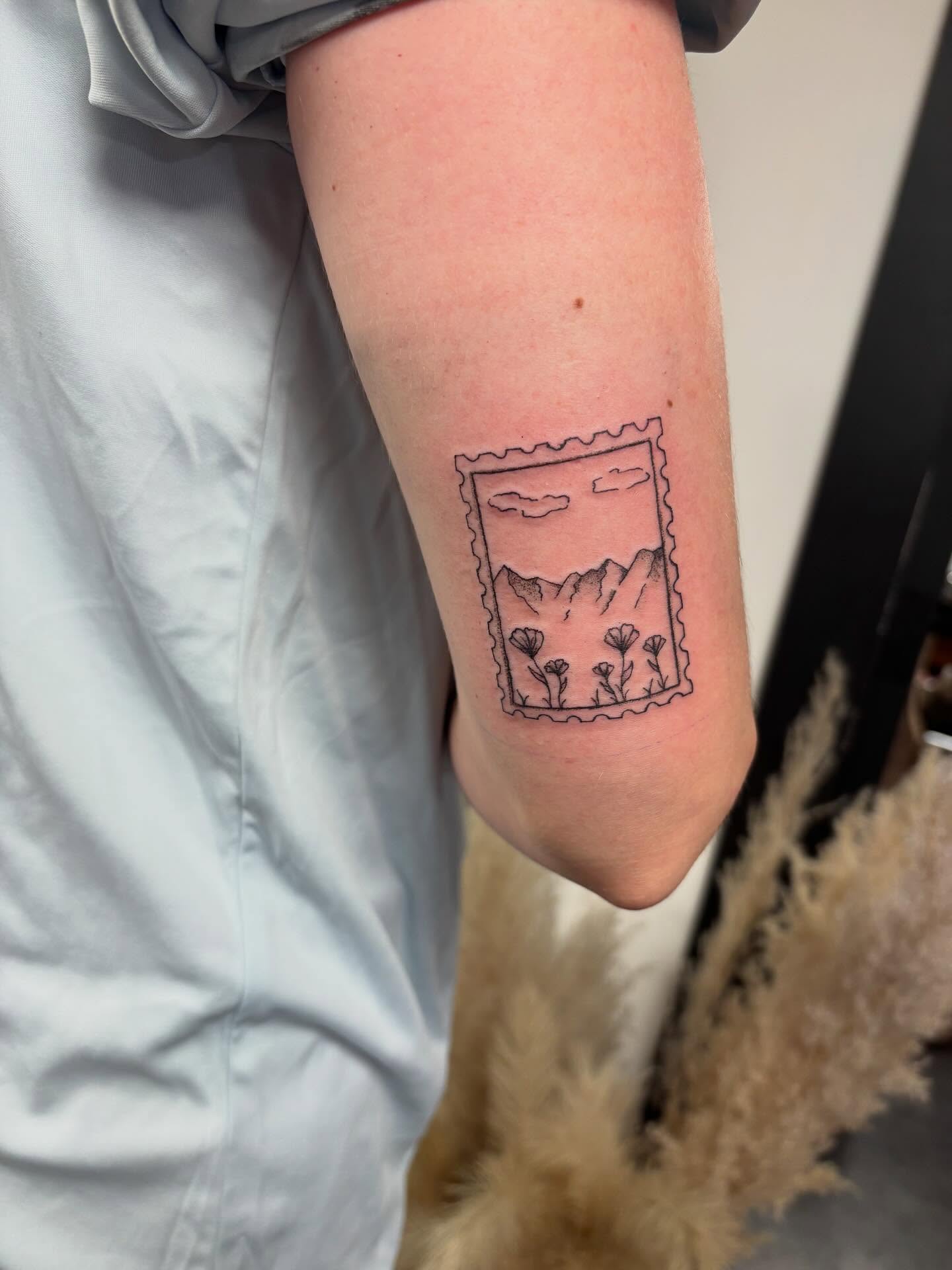 Tattoo by @inked_by_em — minimalist