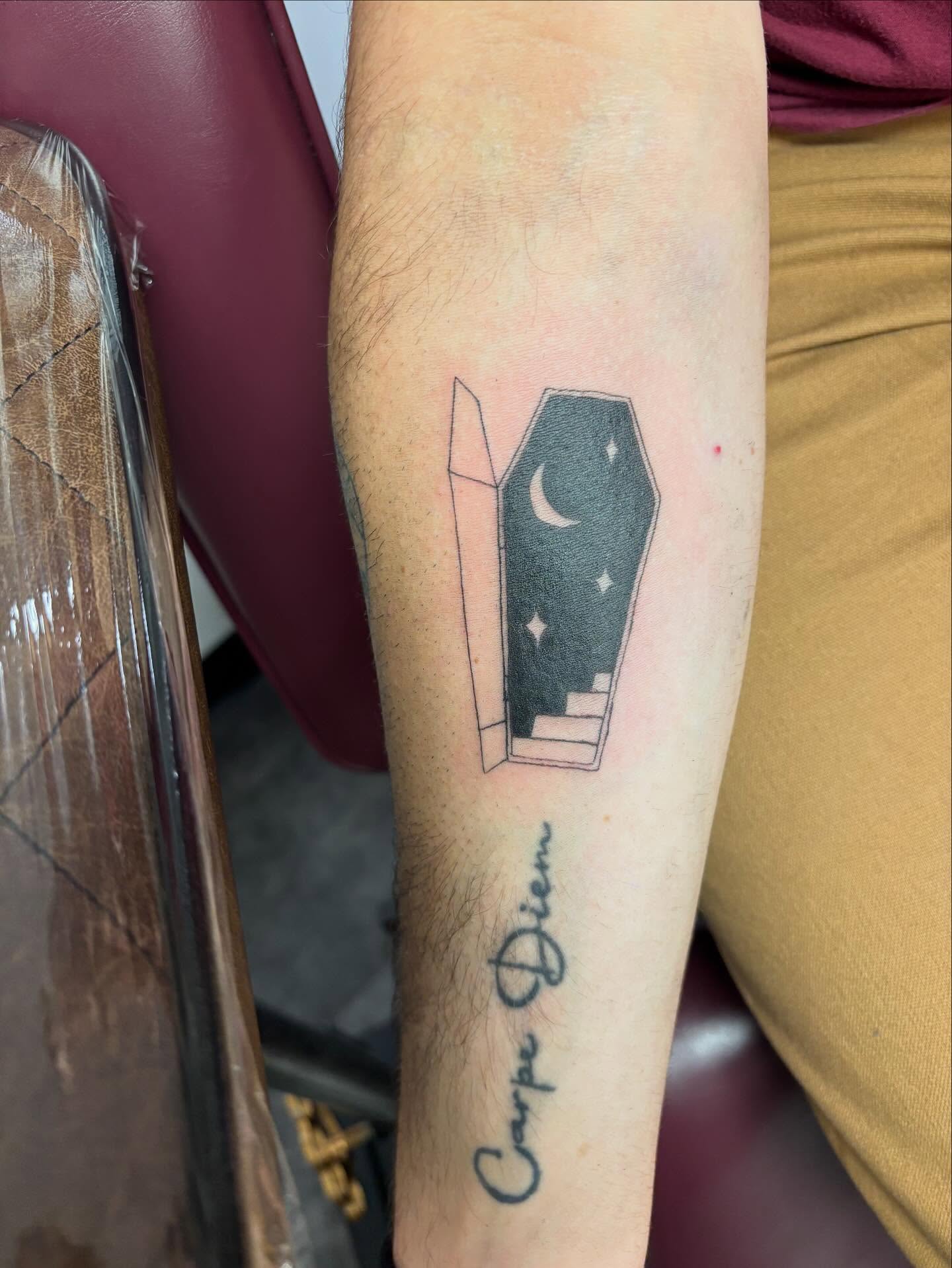 Tattoo by @inked_by_em — geometric