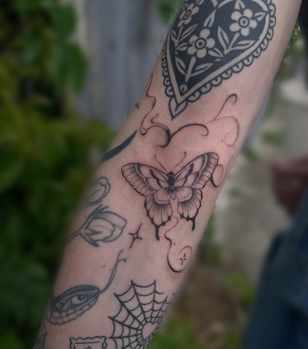 Tattoo by @holy3tattoos — fine_line, dotwork