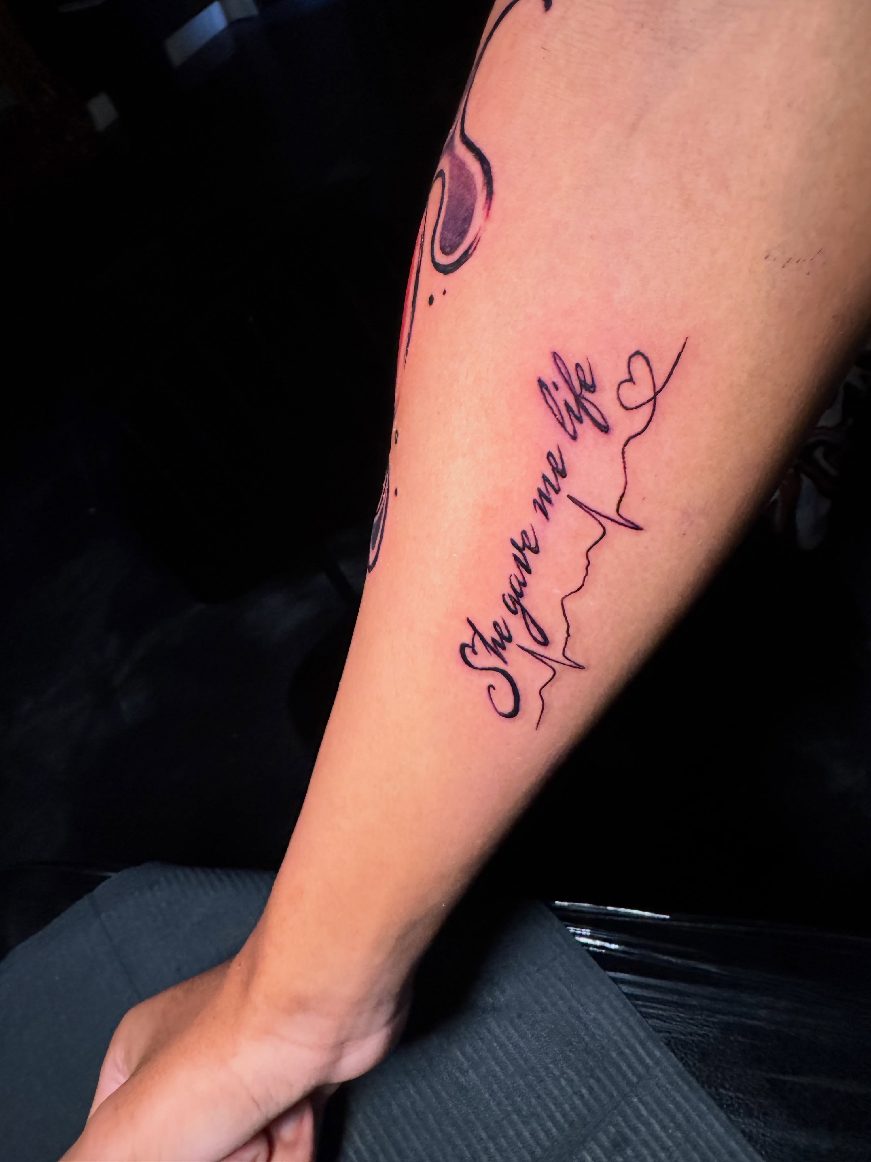 Tattoo by @xrayvizionz โ fine_line