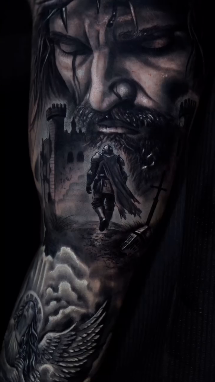 Tattoo work at Tatak International Tatu Expo 2026