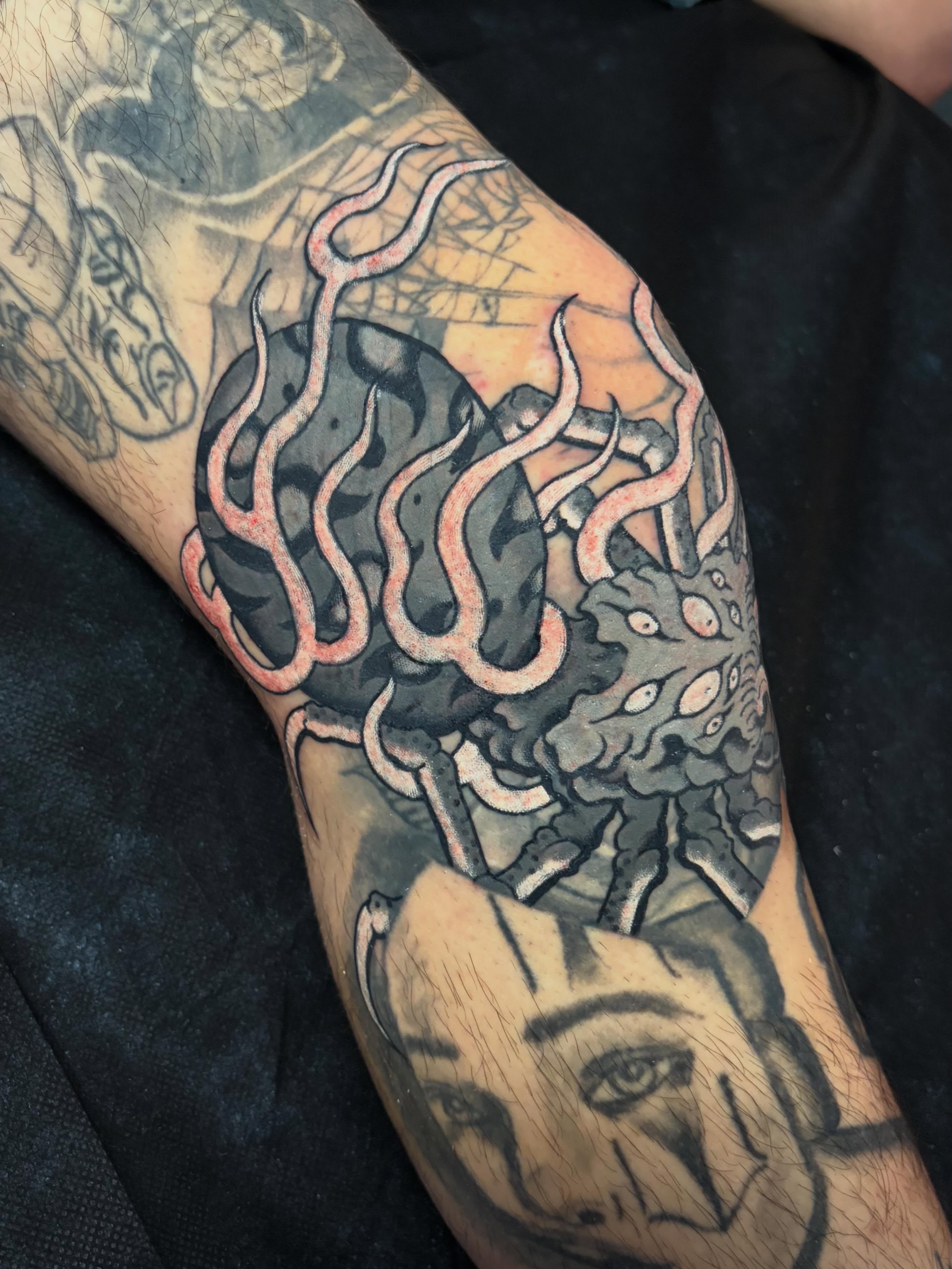 Tattoo by @elmertattoos — dark_realism