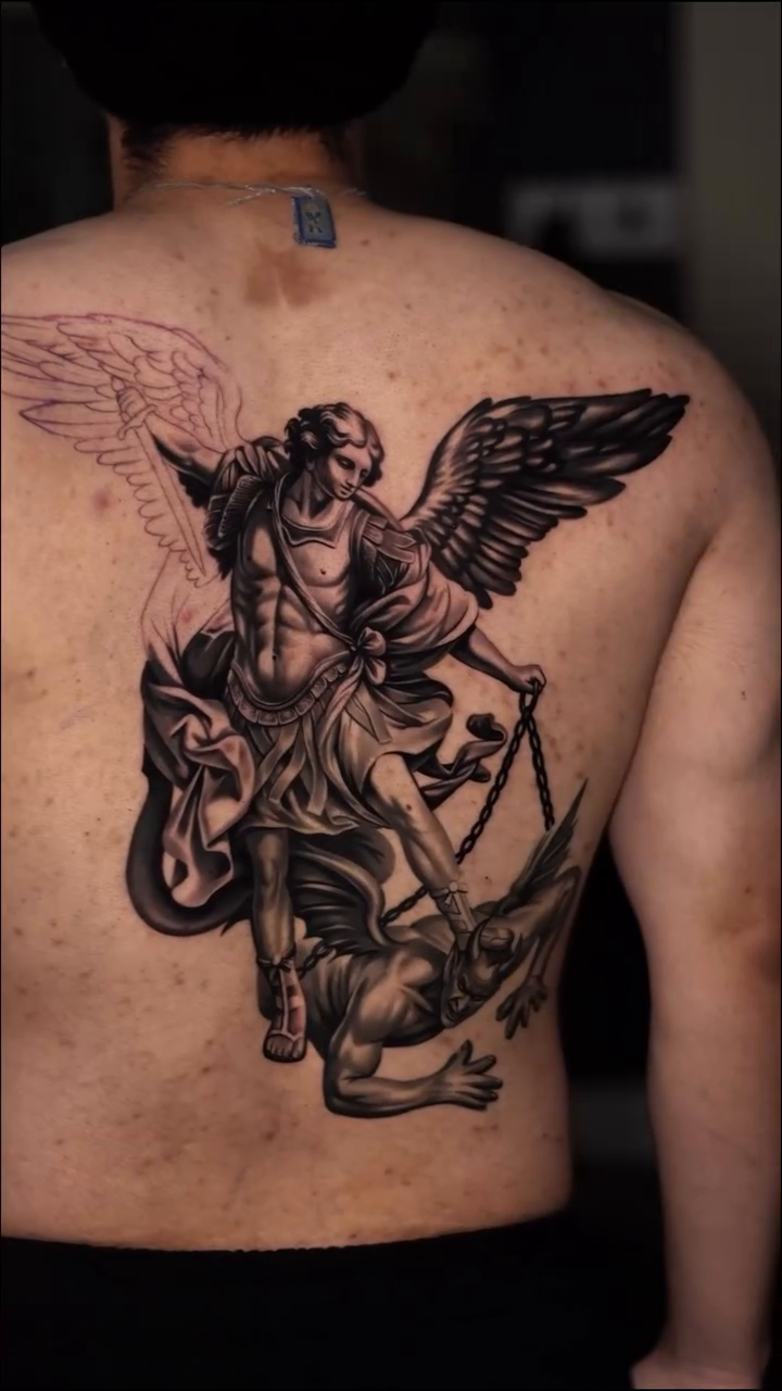 Tattoo by @temperism1 — realism, black_and_grey