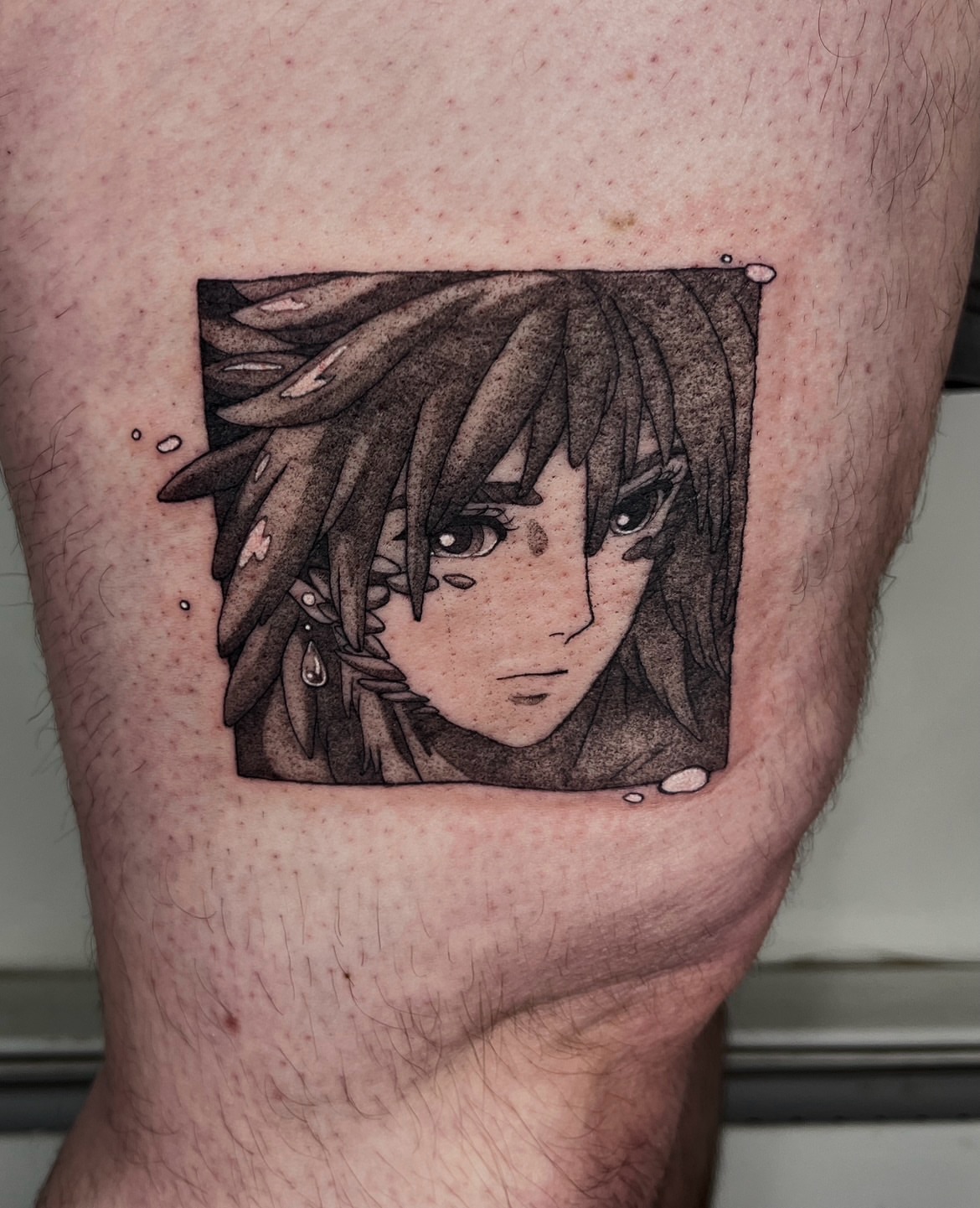 Tattoo by @capricornpokes — anime