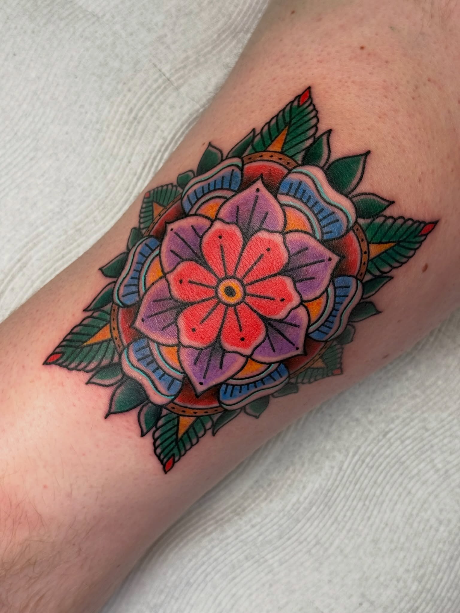 Tattoo by @senemtattooer — american_traditional