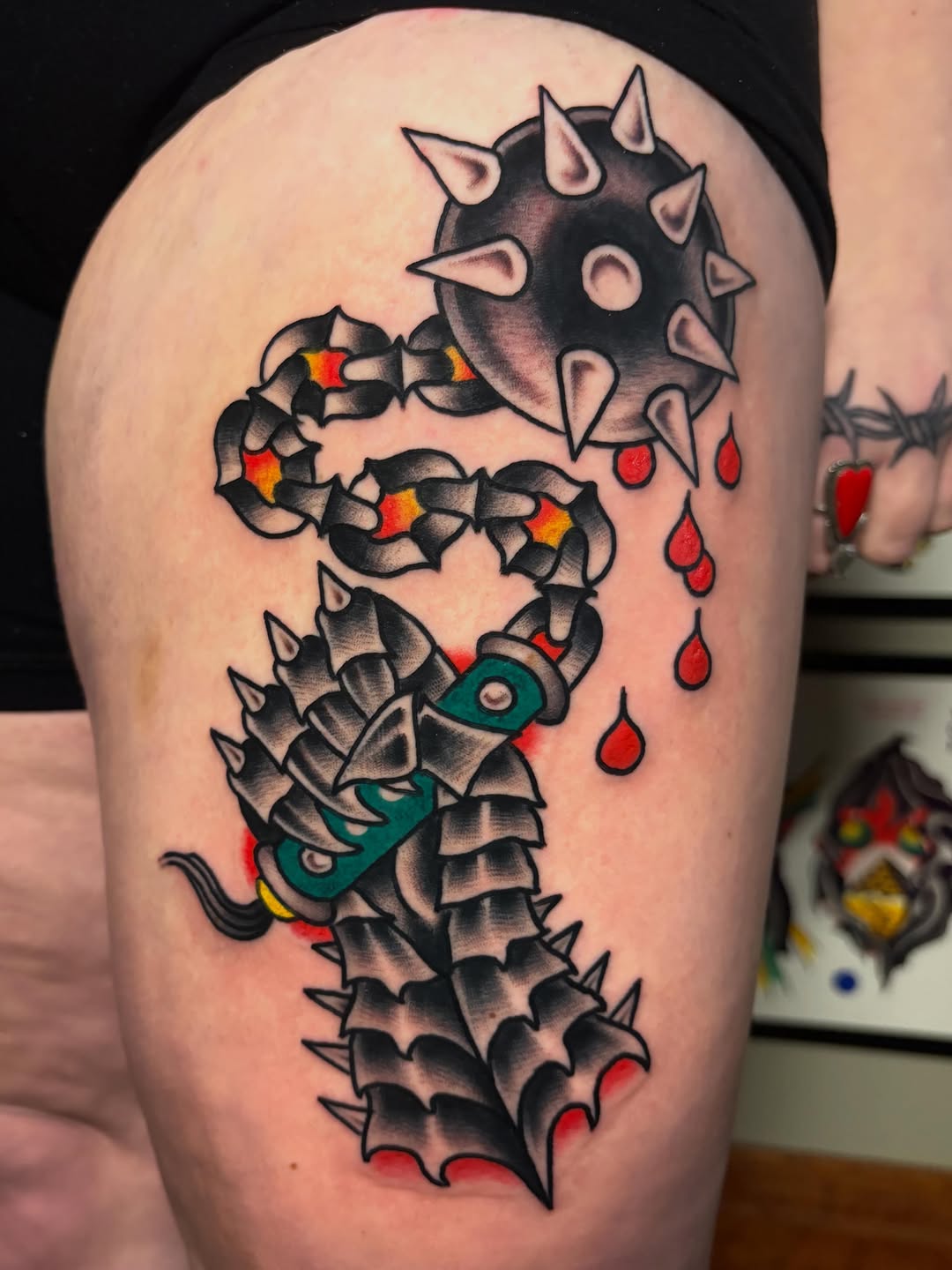 Tattoo by @davidarmacost โ american_traditional