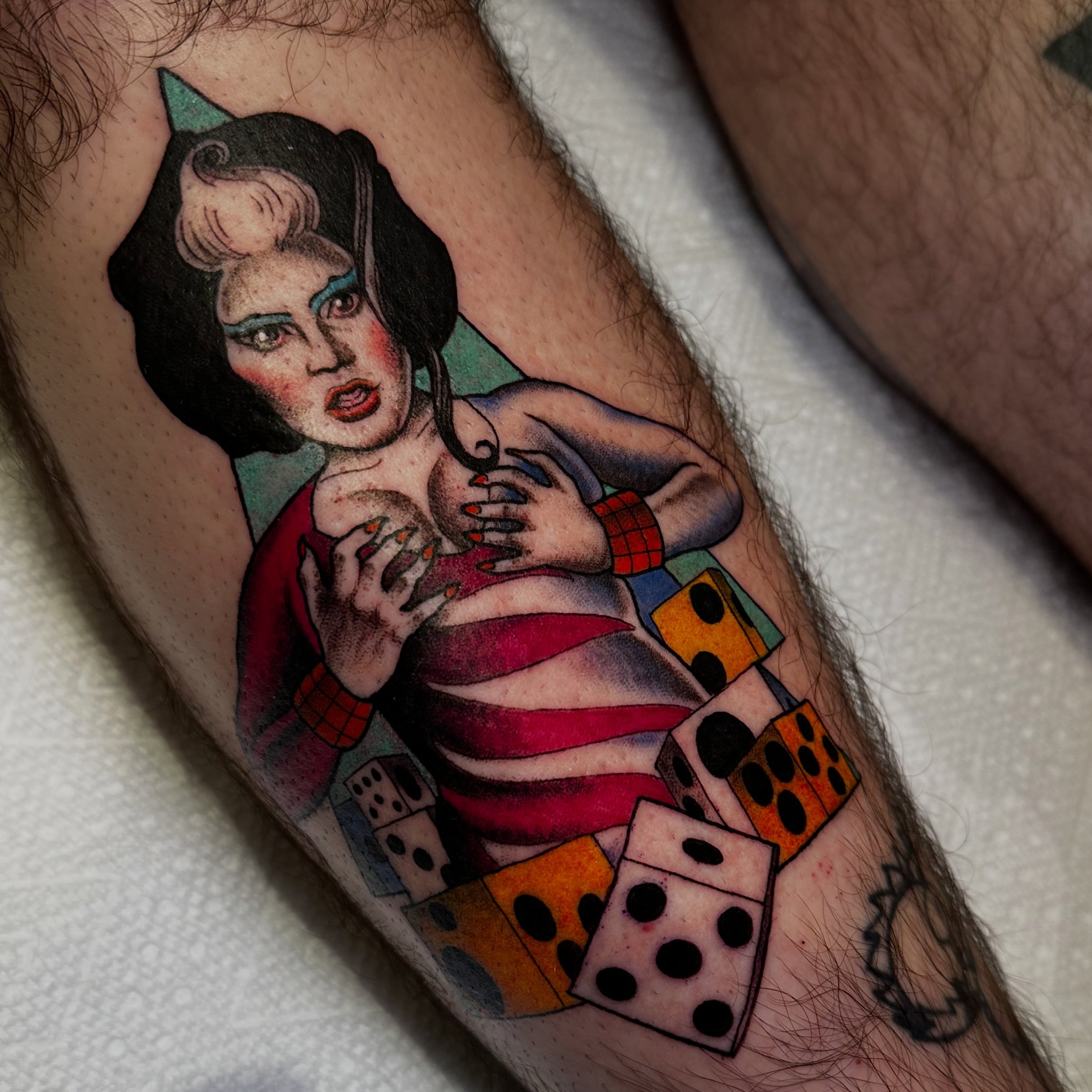 Tattoo by @callme.tvulture — american_traditional