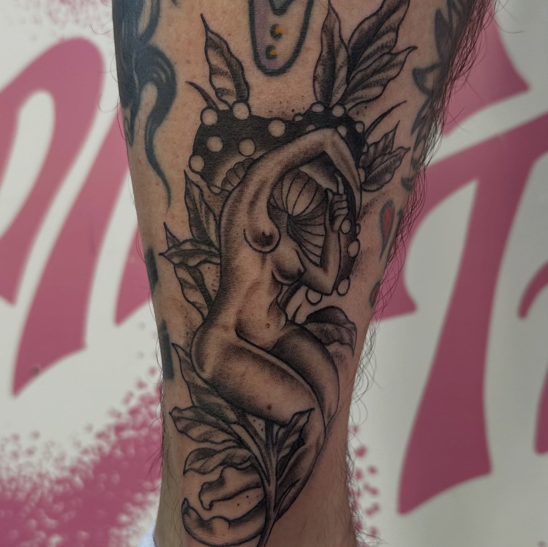 Tattoo by @callme.tvulture — black_and_grey