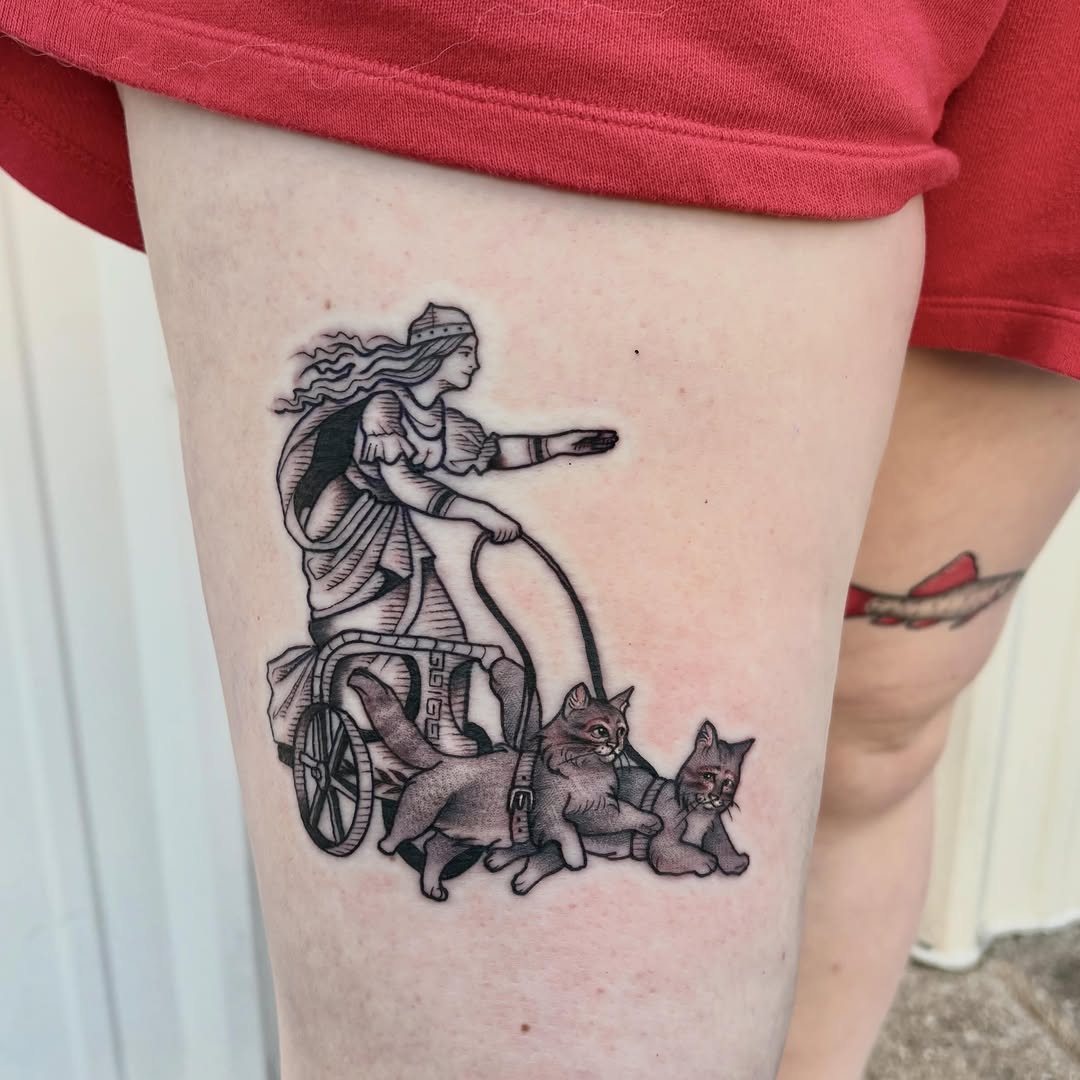 Tattoo by @irememberthealamo โ american_traditional, black_and_grey
