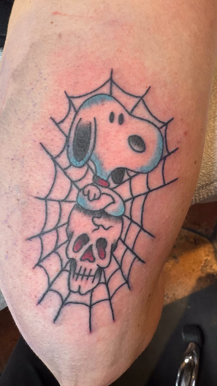 Tattoo by @tallboytatts — black_and_grey, fine_line