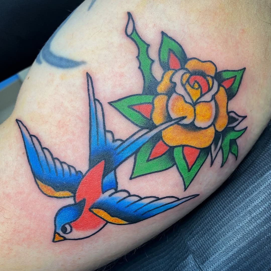 Tattoo by @katie_tatts — american_traditional