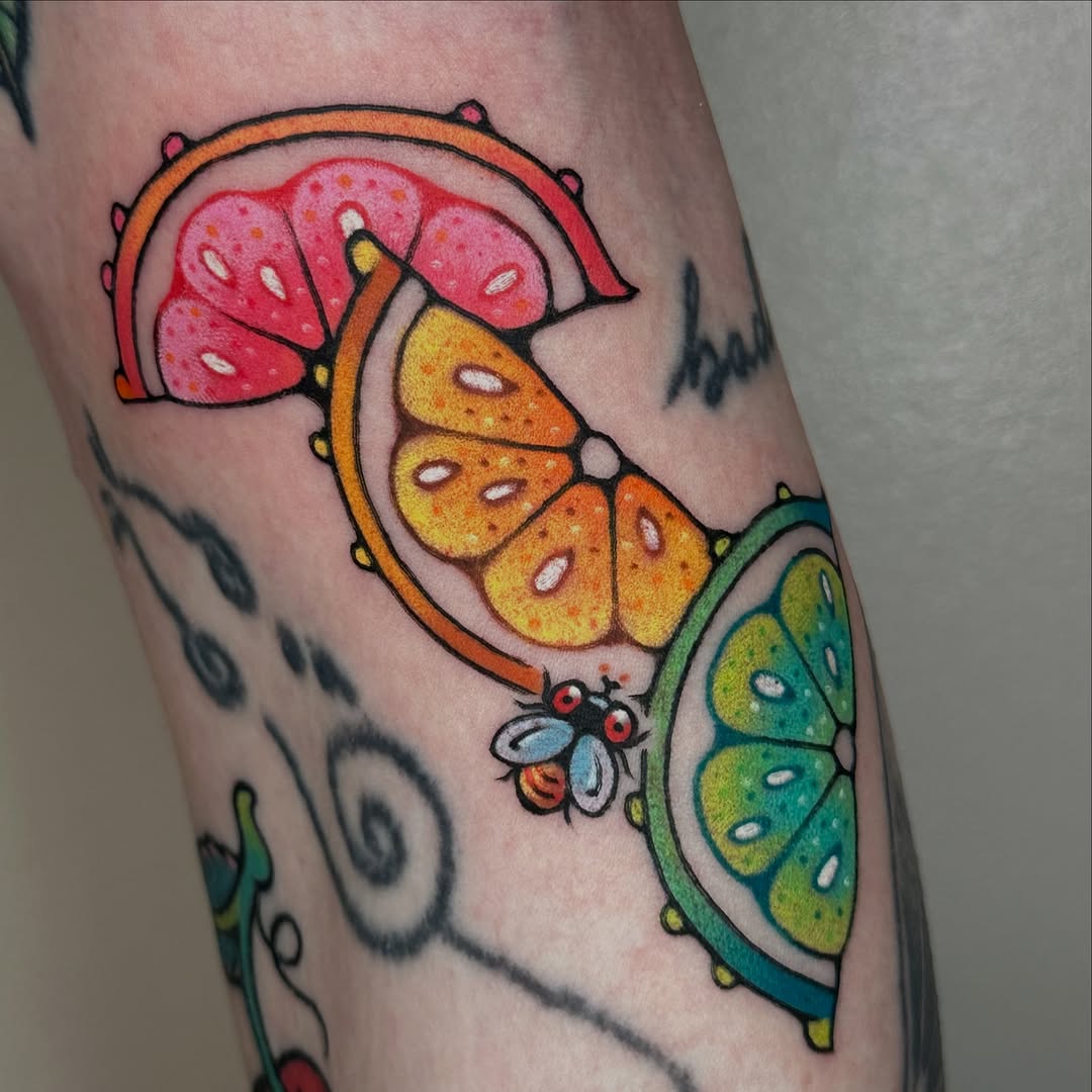 Tattoo by @cherrybomb_tatz4u — new_school