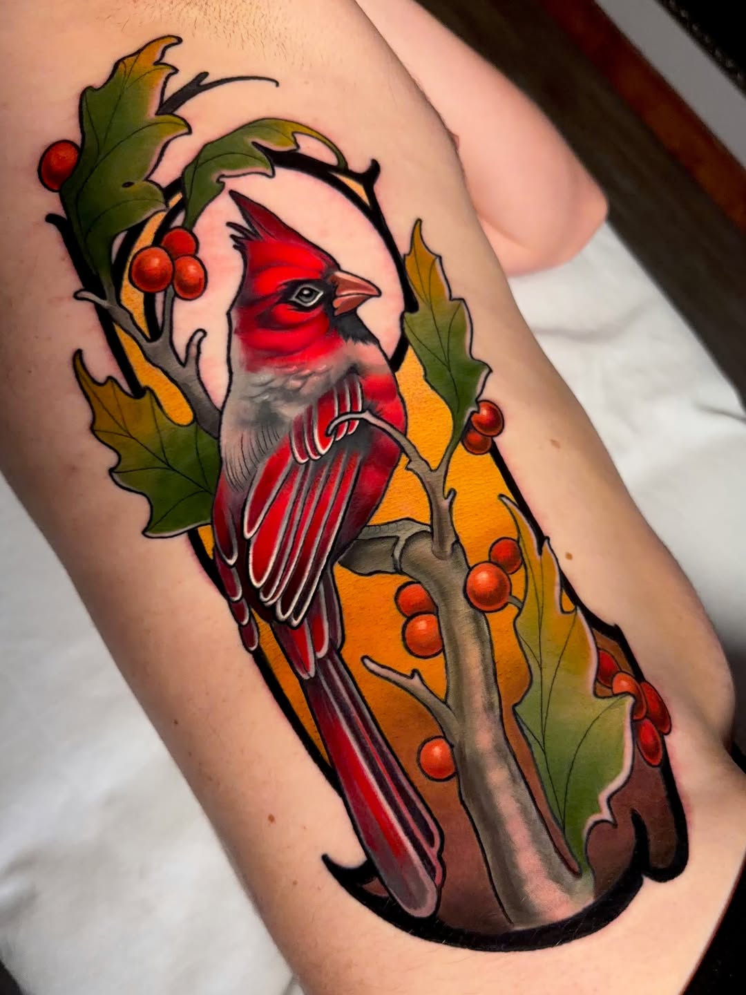 Tattoo by @miloalfring — neo_traditional, realism