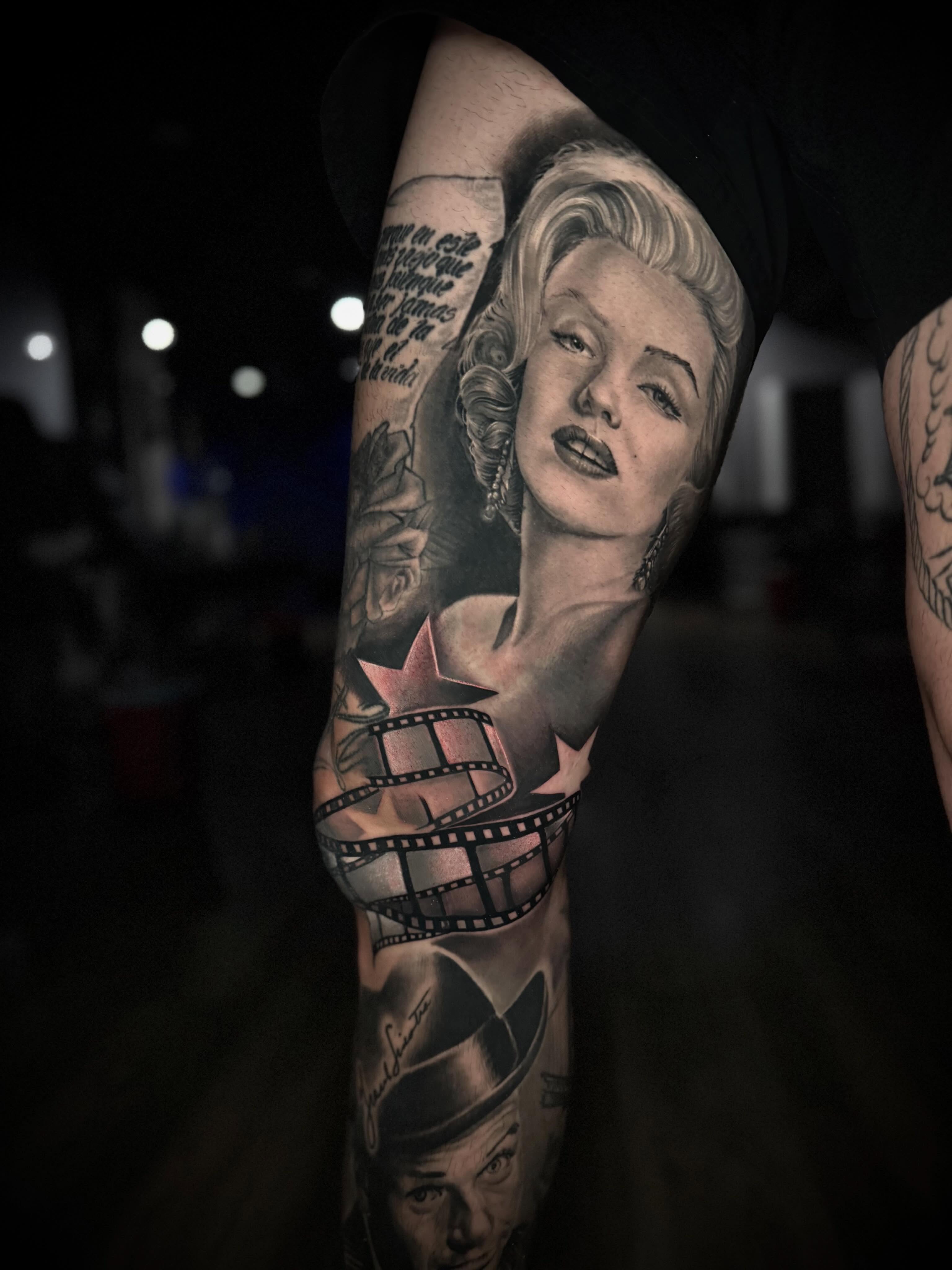 Tattoo by @davidsontattoortg β realism, black_and_grey