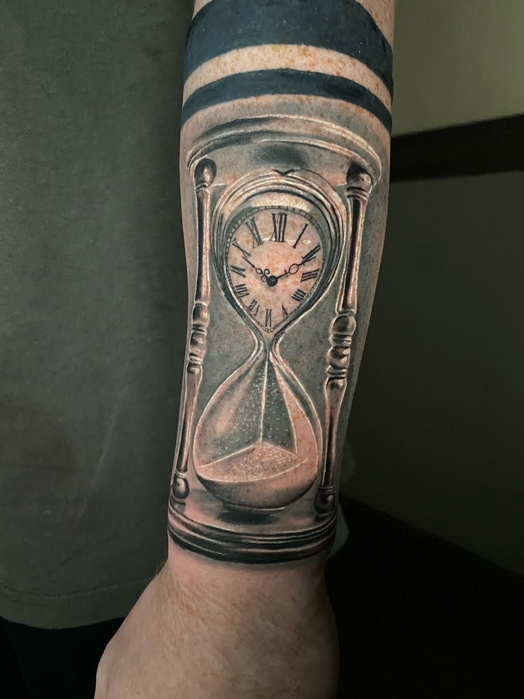 Tattoo work at Fort Wayne Tattoo Convention 2026