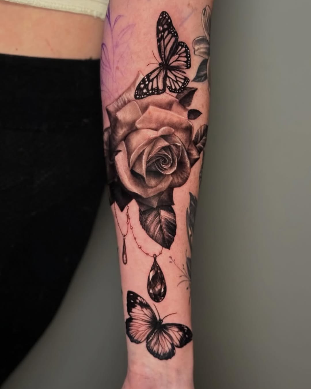 Tattoo by @martinazago_tattoo — realism, black_and_grey