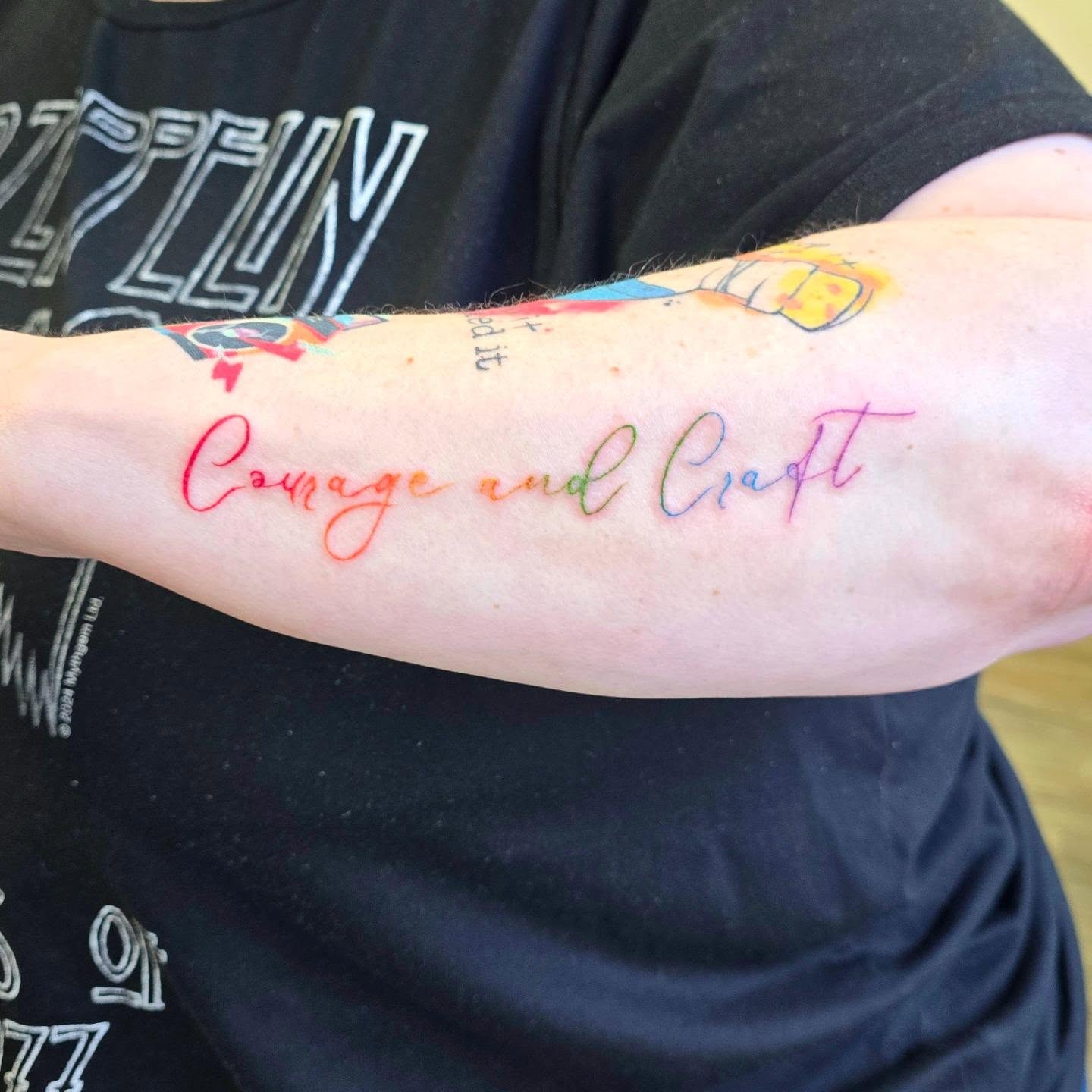 Tattoo by @emilylouisetattoos β lettering_script