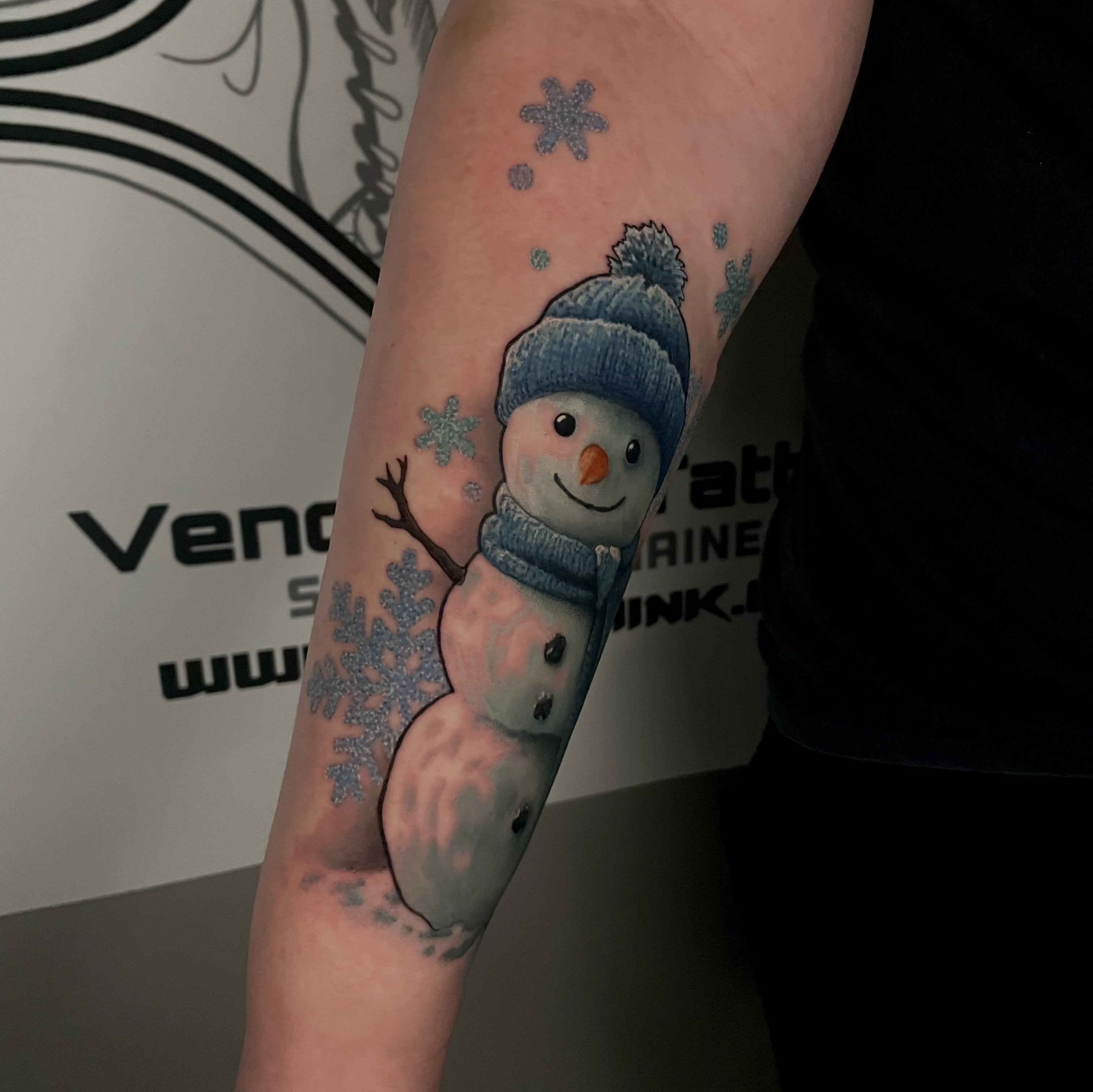 Tattoo by @teresa_andrews_art — dotwork