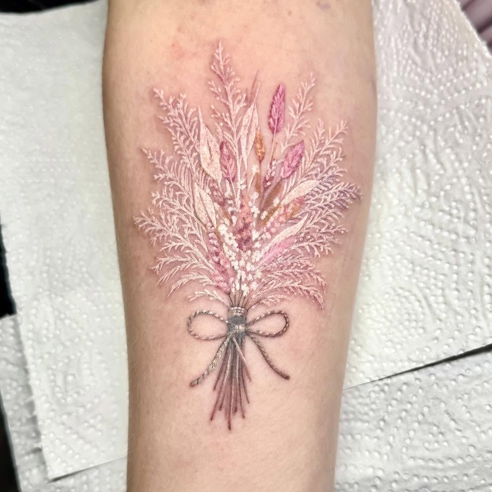 Tattoo by @beccasuetattoo — dotwork, realism