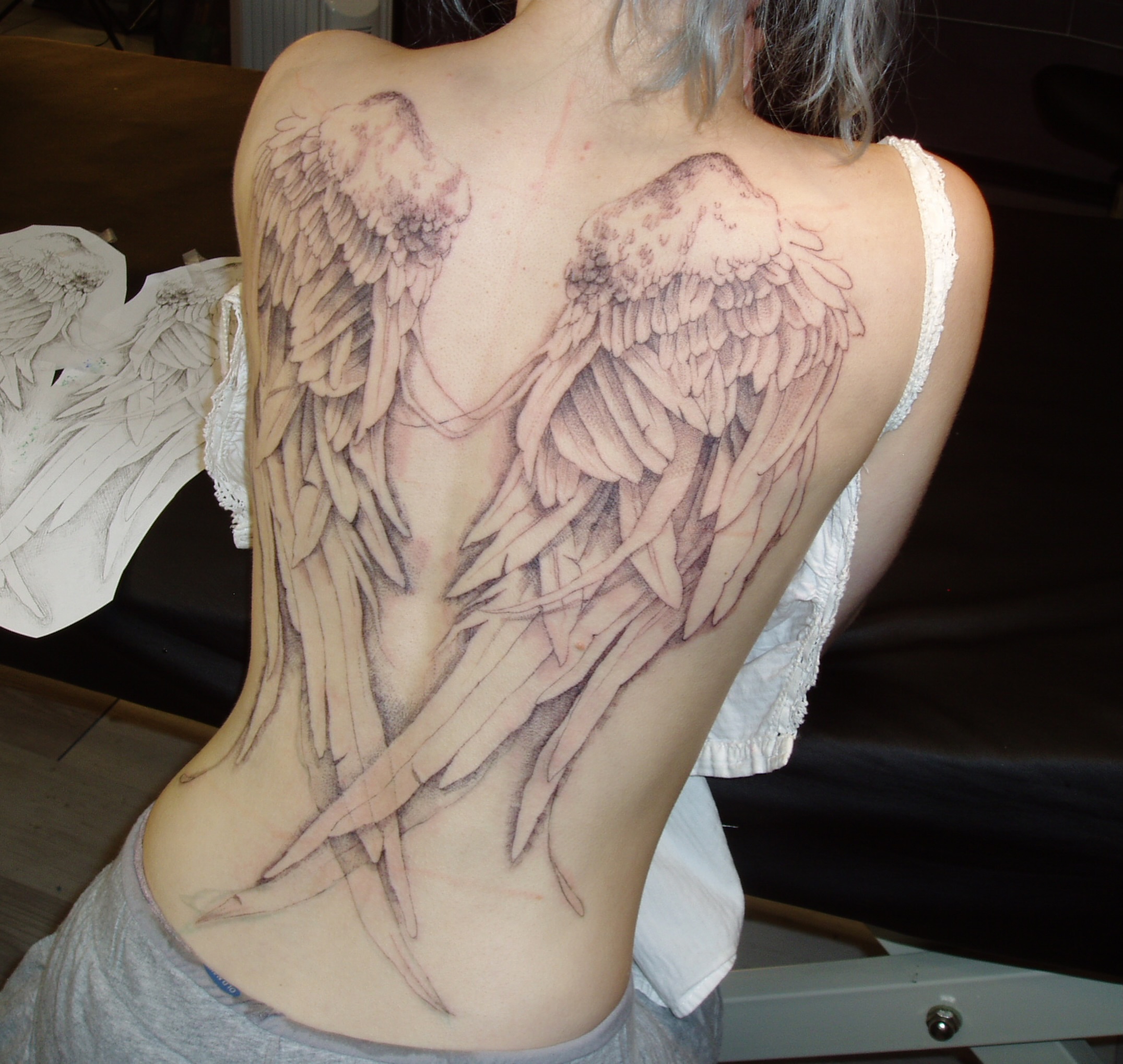 Tattoo by @brina.ttt — black_and_grey, realism