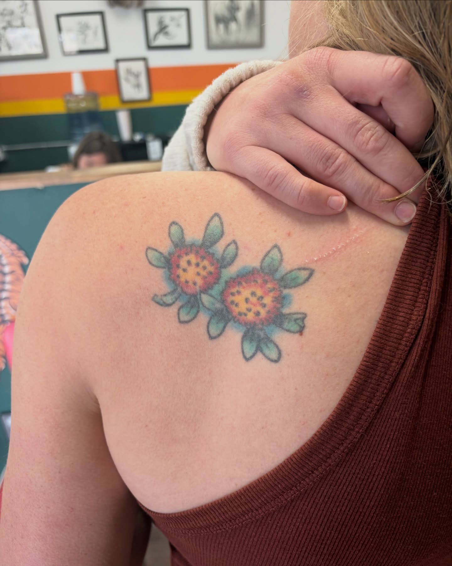 Tattoo by @siltyloamtattoo — dotwork