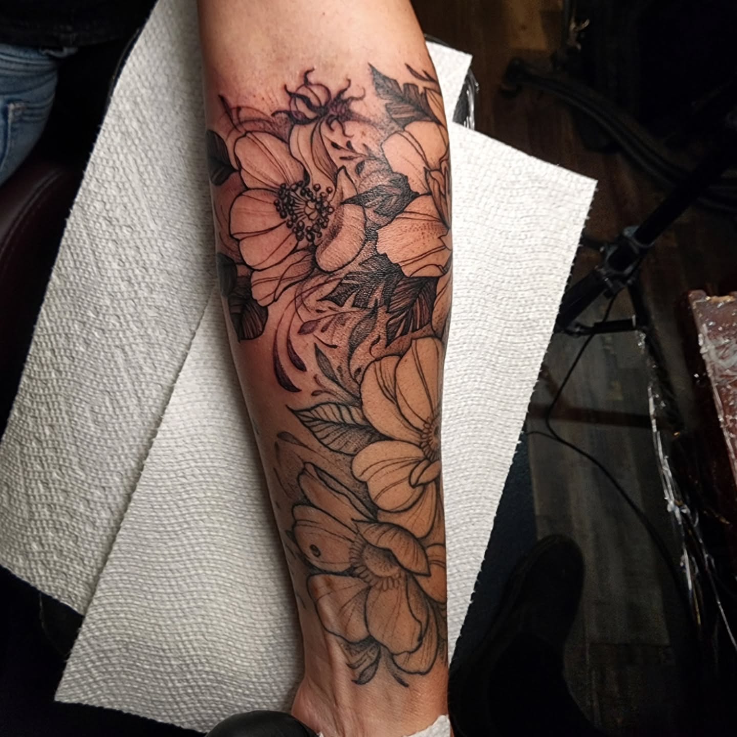 Tattoo by @401tattoo — black_and_grey