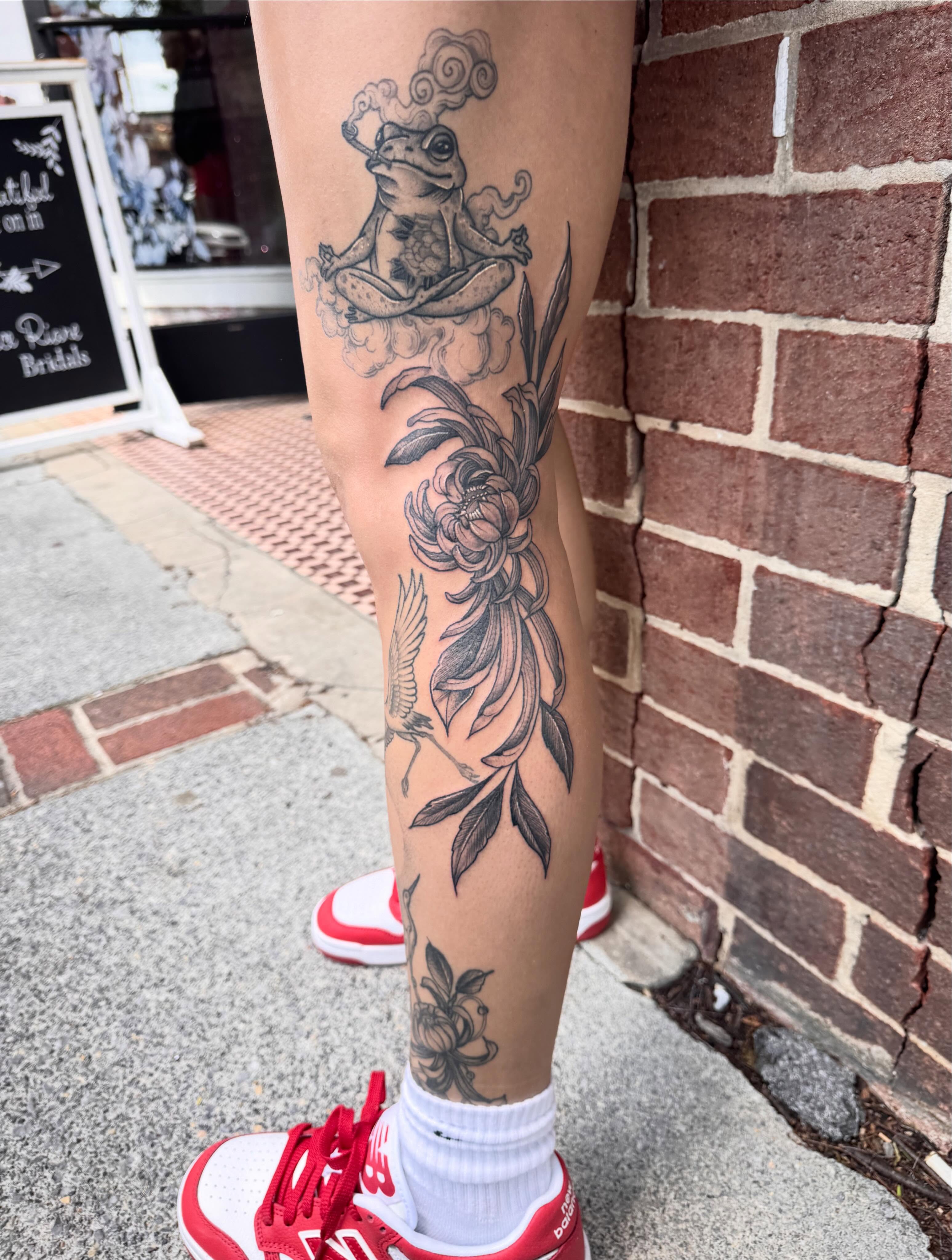 Tattoo by @_crybaby.tattoos — american_traditional, black_and_grey