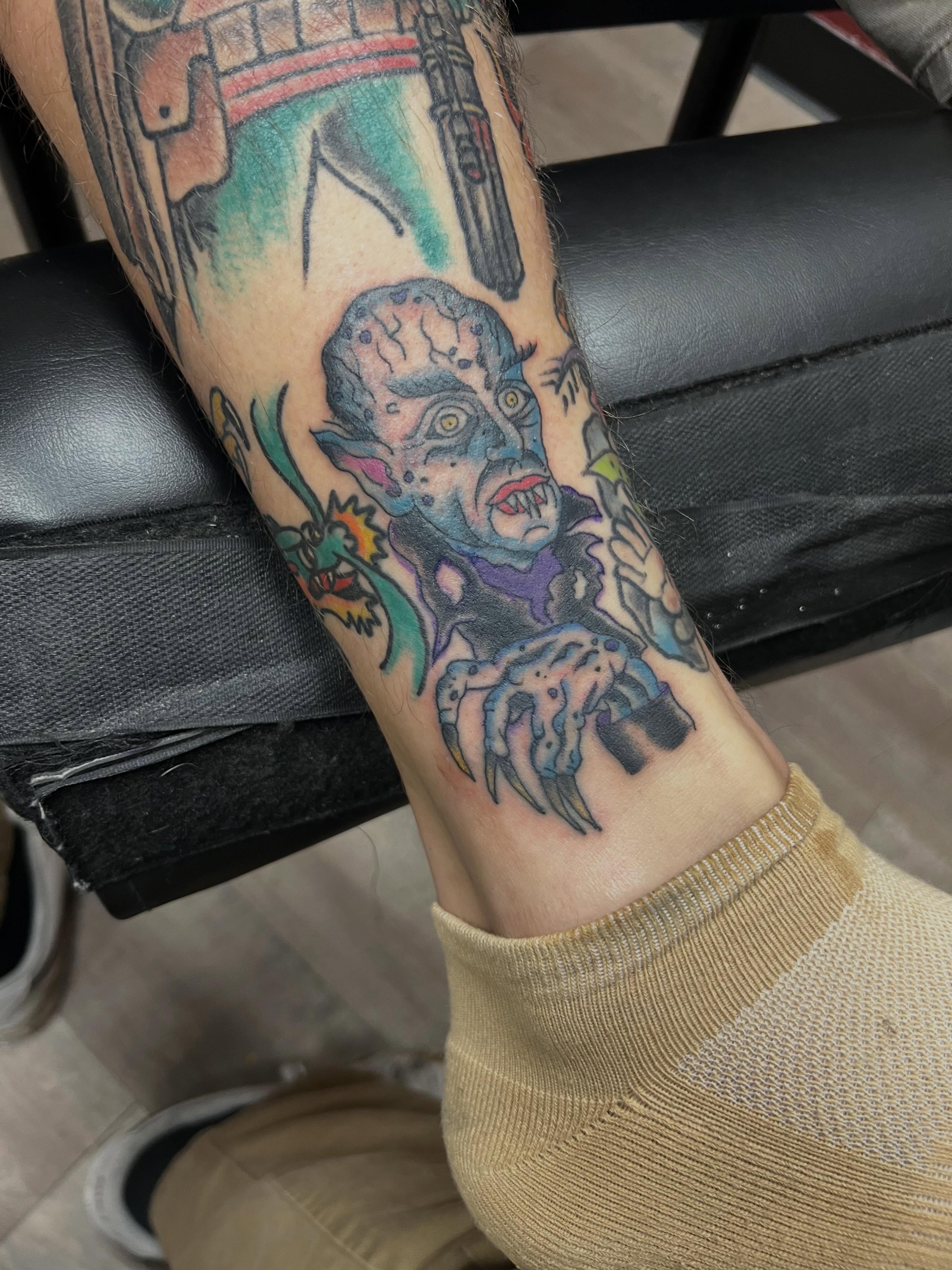 Tattoo by @geaux_catfish — american_traditional