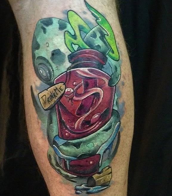 Tattoo by @tattoosbyjonathanwade — new_school, watercolor