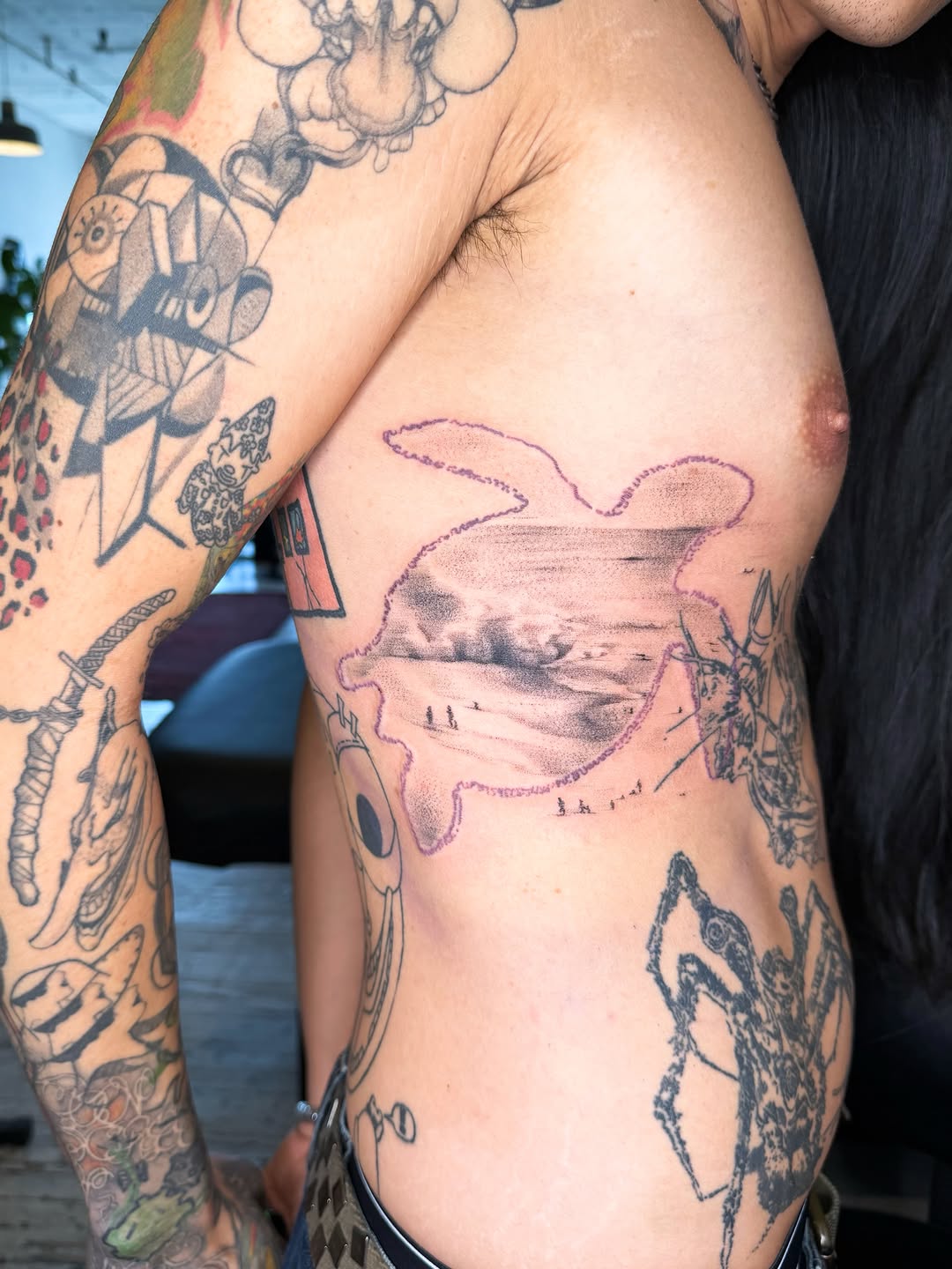 Tattoo by @makeout_sesh — black_and_grey, realism