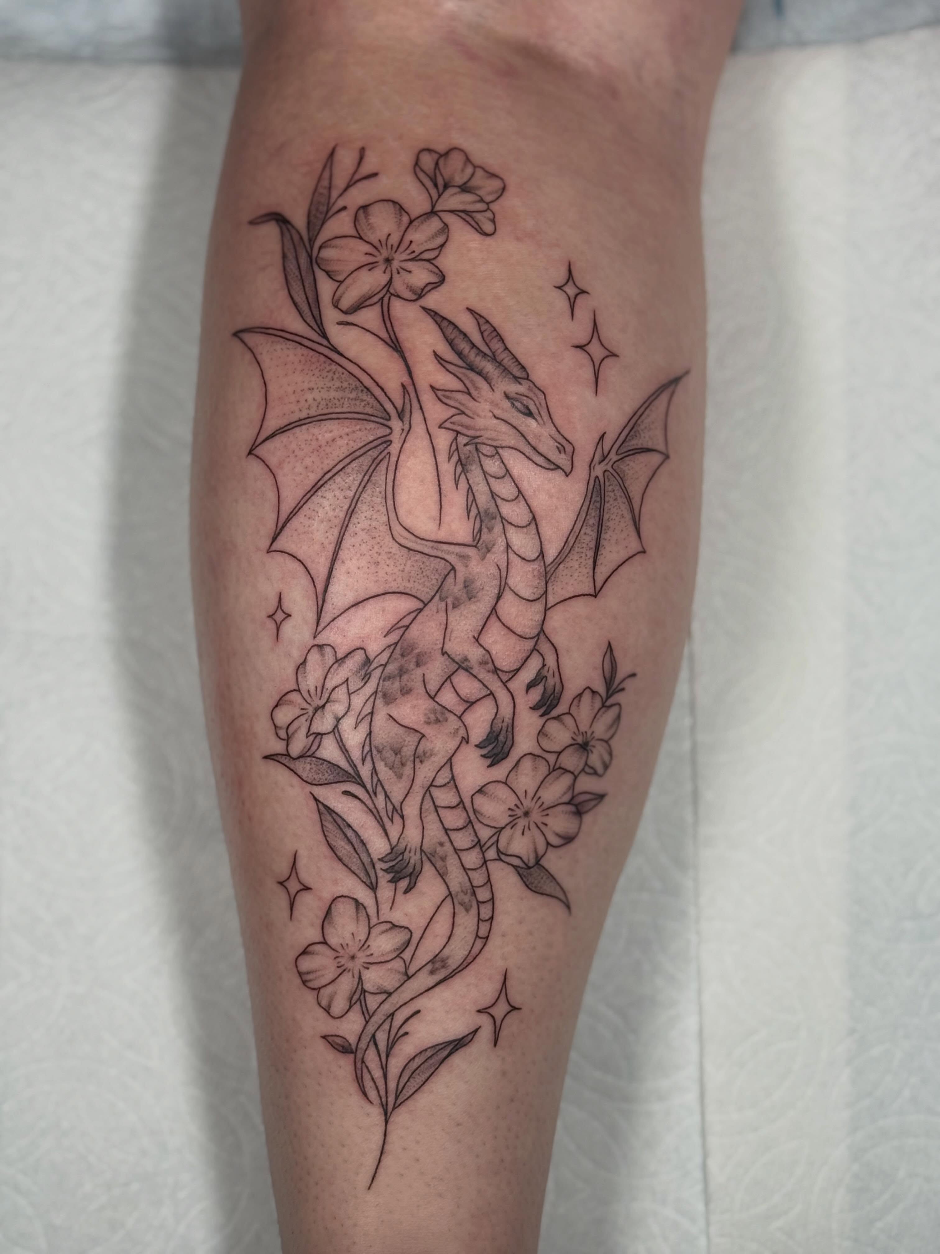 Tattoo by @blackopalinktattoos โ black_and_grey