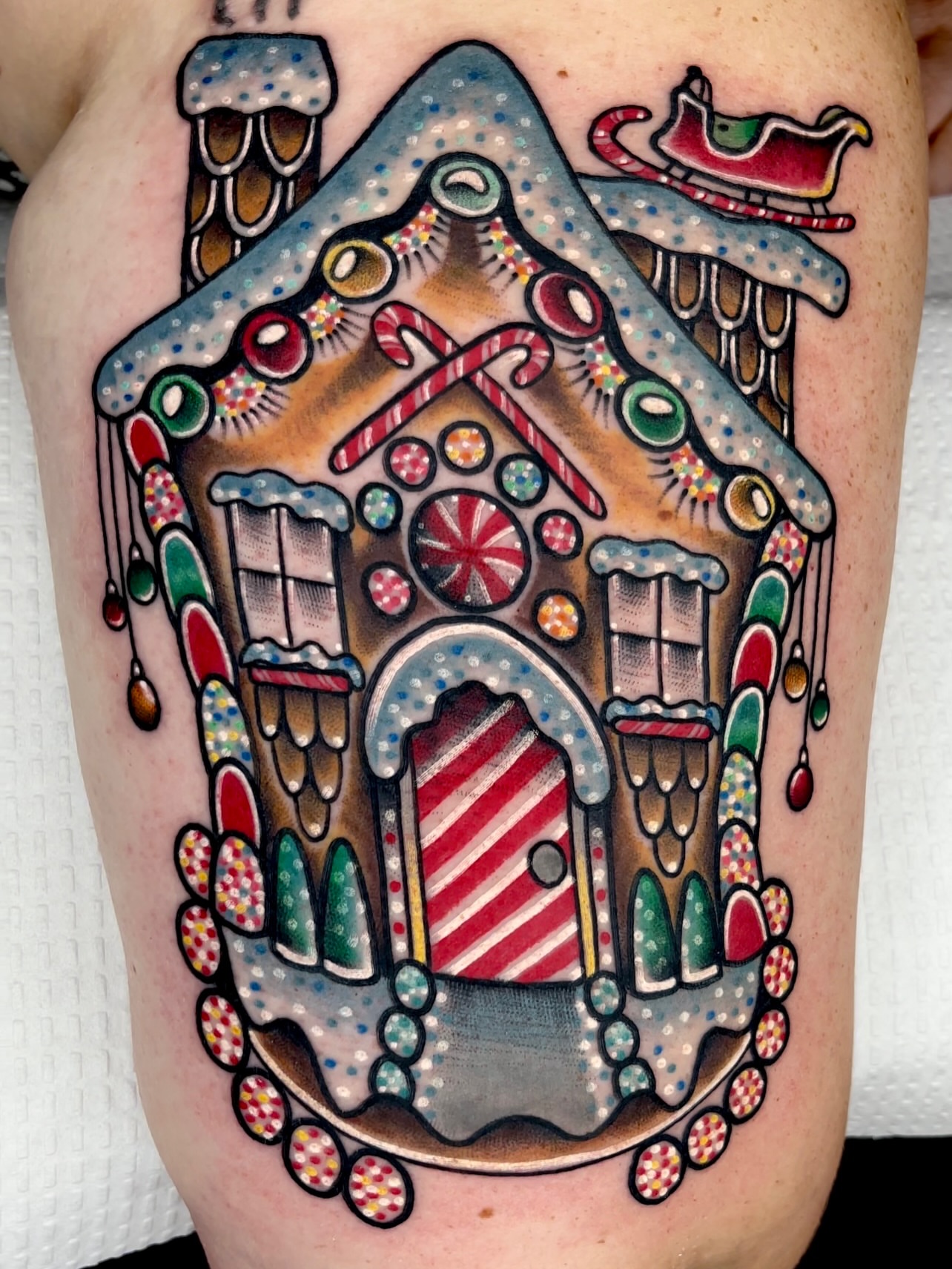 Tattoo by @butchmickle — american_traditional